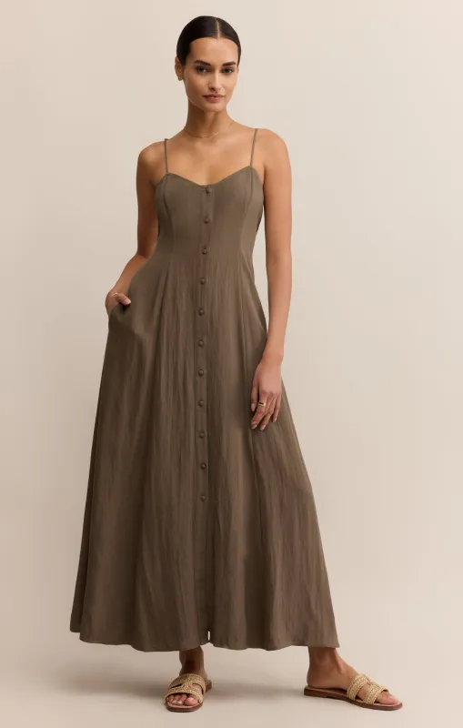 Angel Eyes Airy Midi Dress sold by Z Supply
