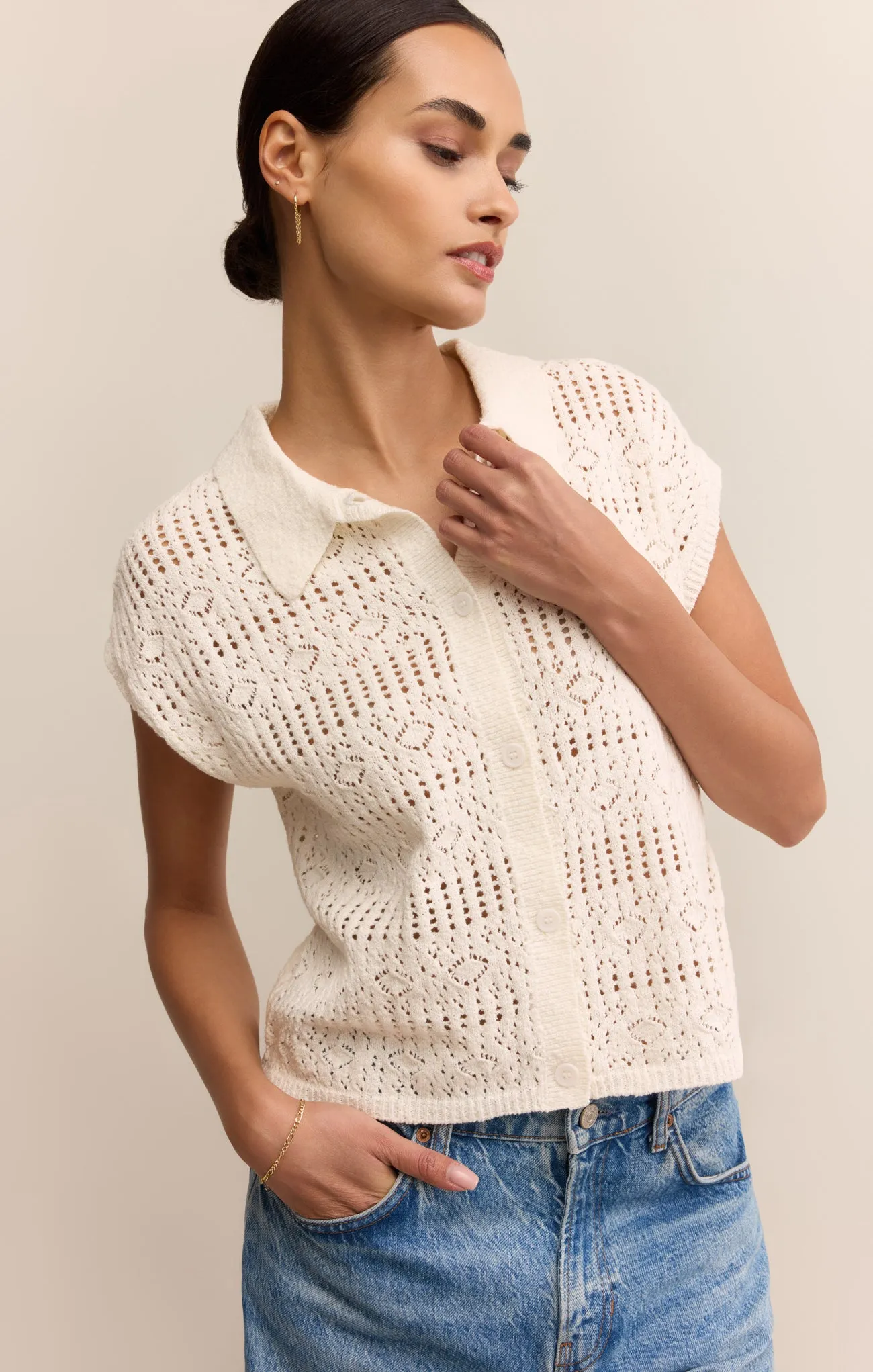 Kinsley Cotton Sweater Top sold by Z Supply product image thumbnail 5