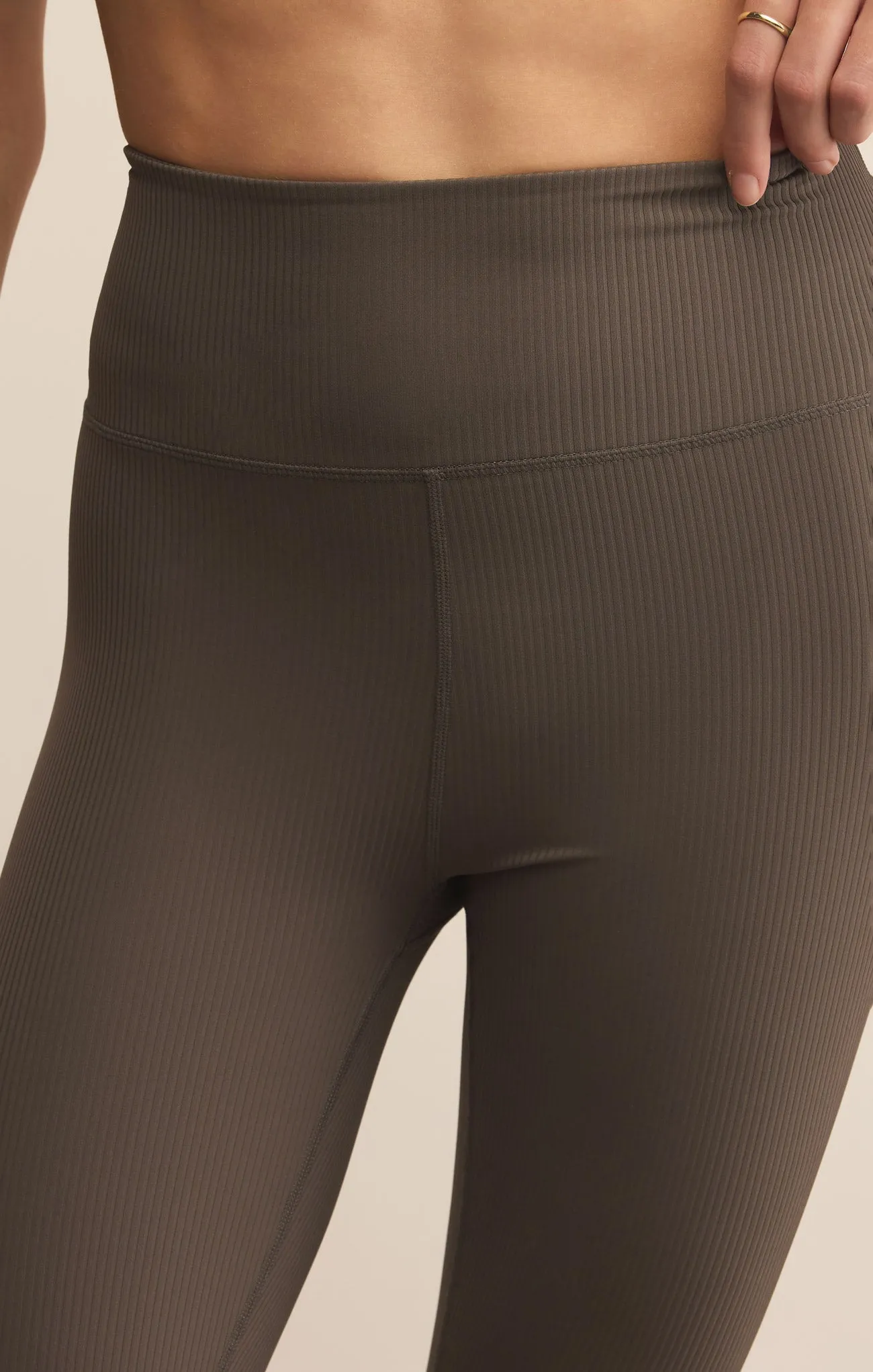 Sporty Rib Ankle Legging sold by Z Supply product image thumbnail 5