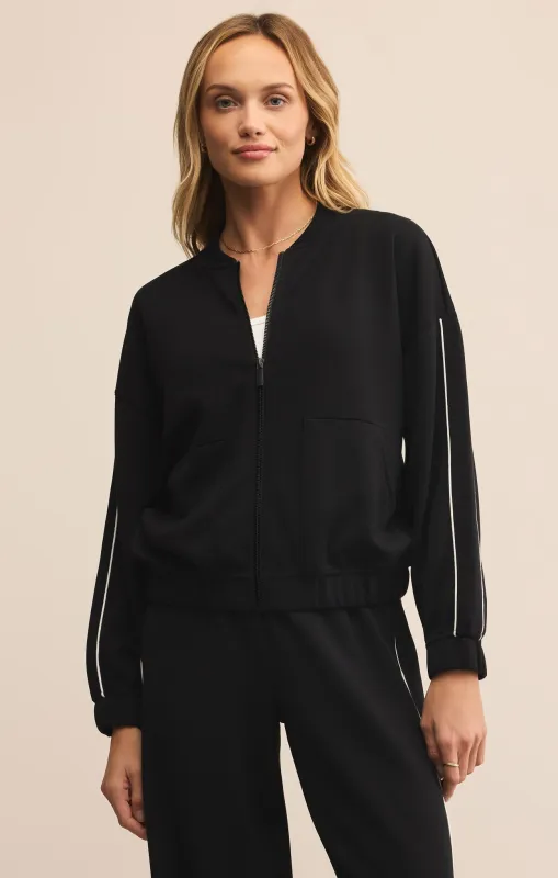 On Track Oversized Jersey Jacket sold by Z Supply