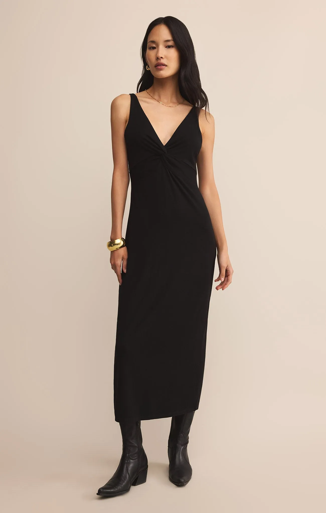 Eleve Twist Midi Dress sold by Z Supply