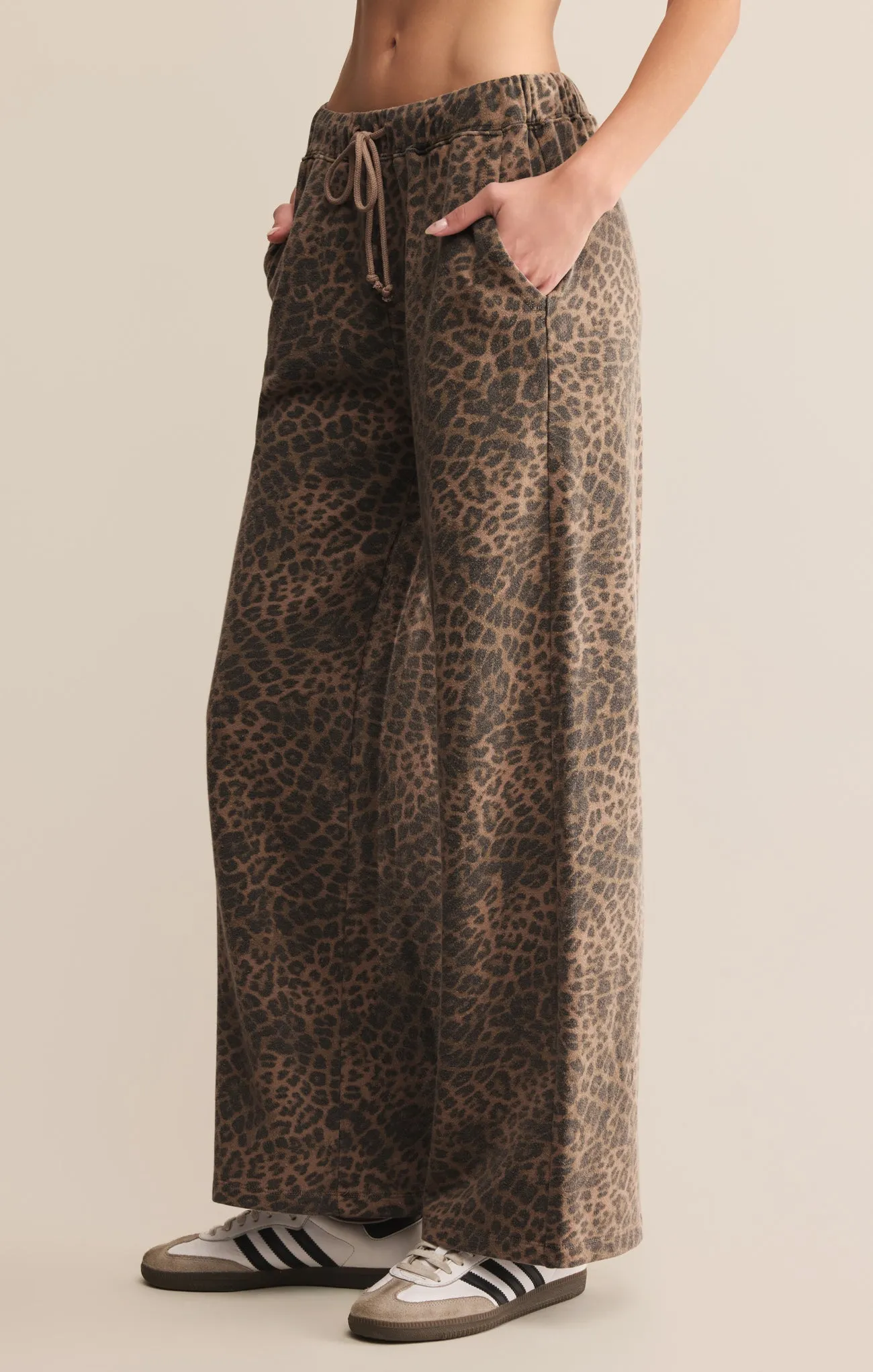 Hunter Leopard Knit Pant sold by Z Supply product image thumbnail 3