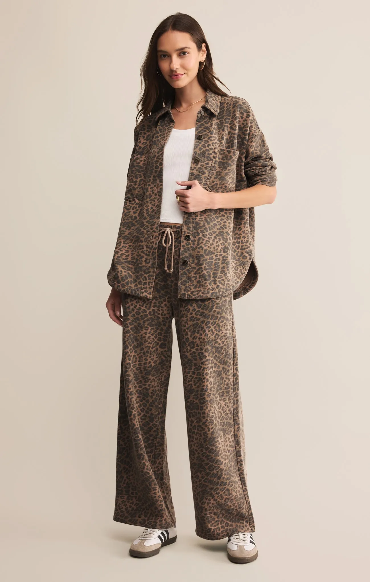 Hunter Leopard Knit Pant sold by Z Supply product image thumbnail 4