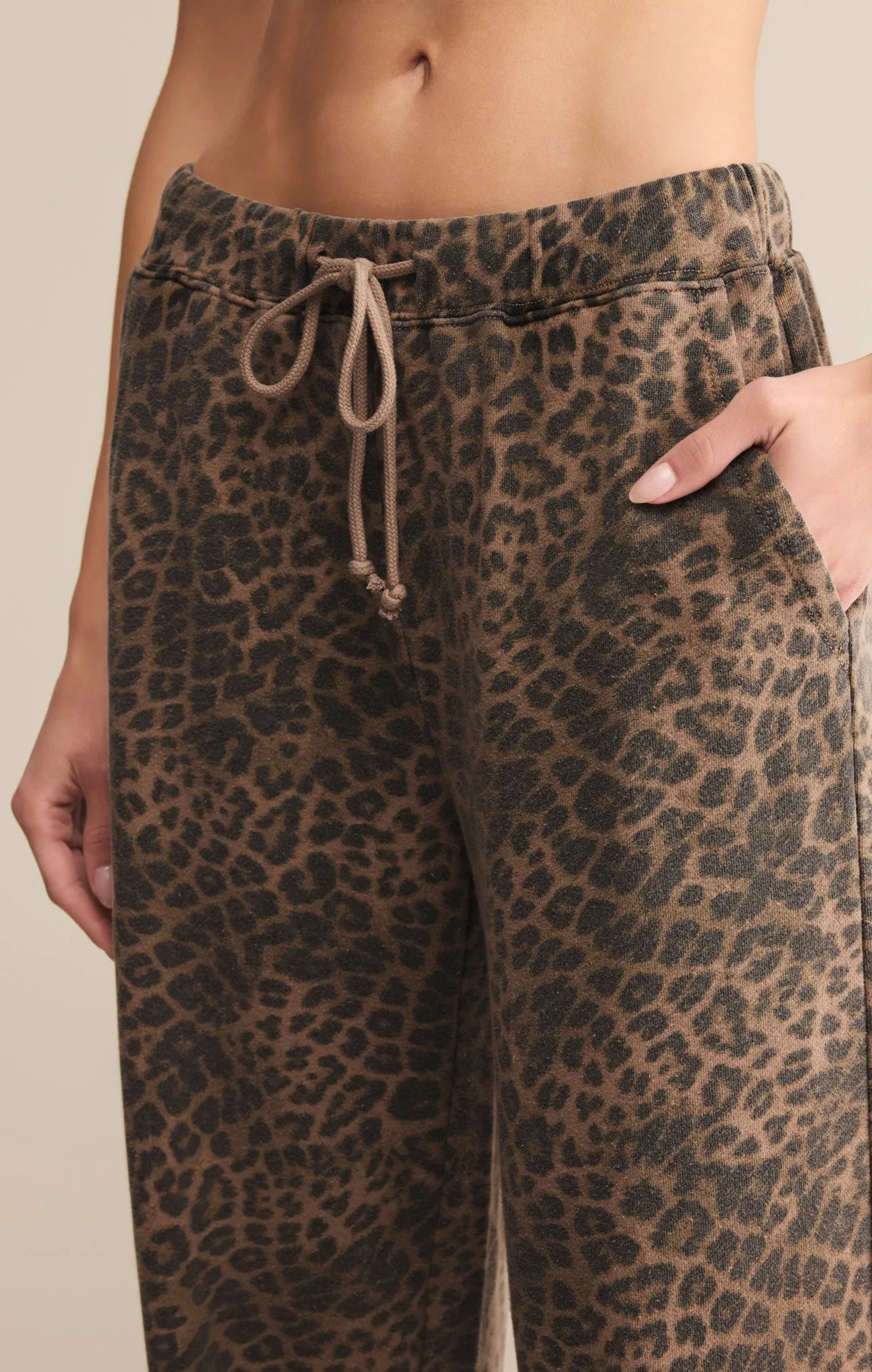 Hunter Leopard Knit Pant sold by Z Supply product image thumbnail 5