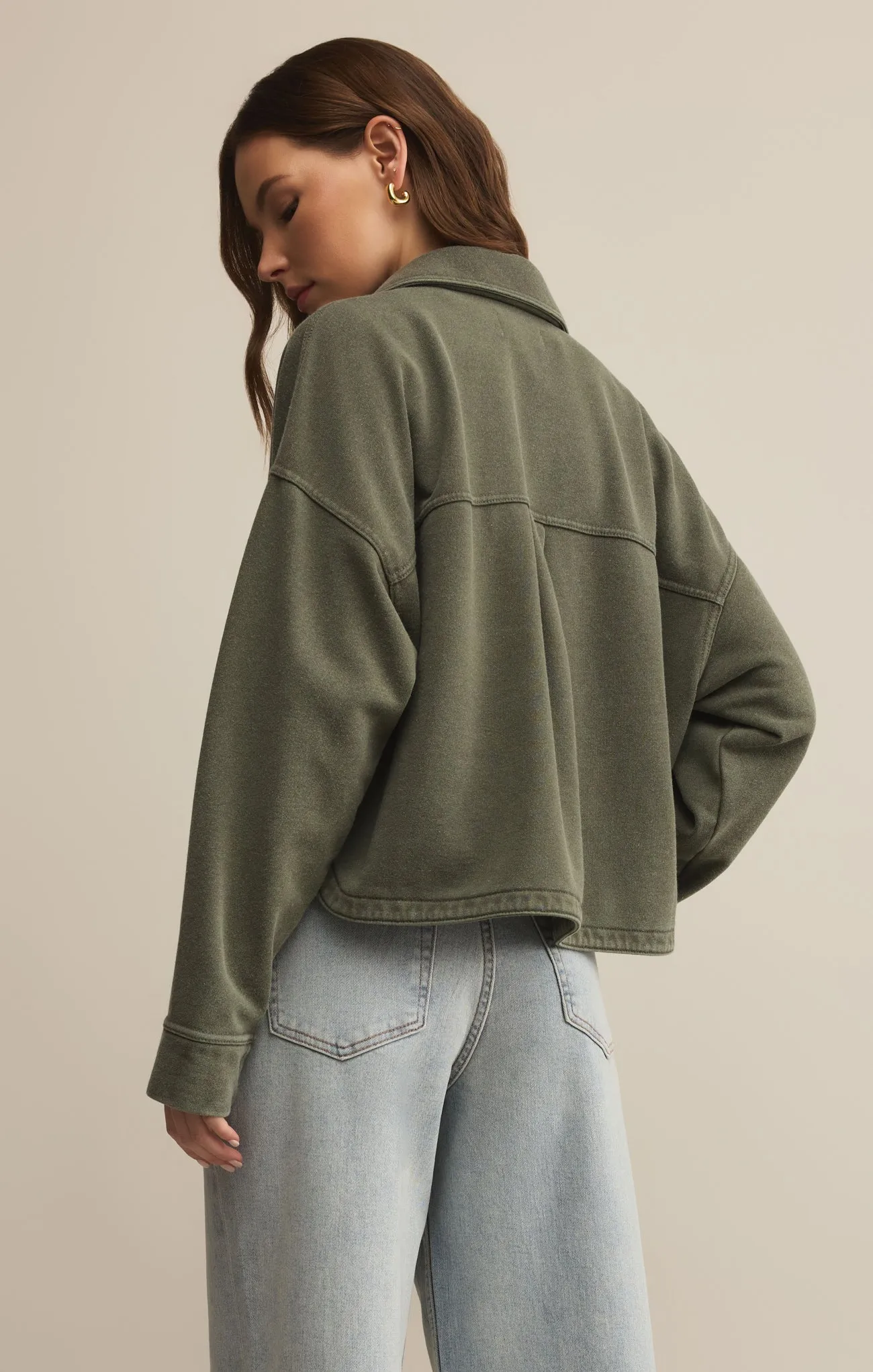 All Day Cropped Knit Jacket sold by Z Supply product image thumbnail 2