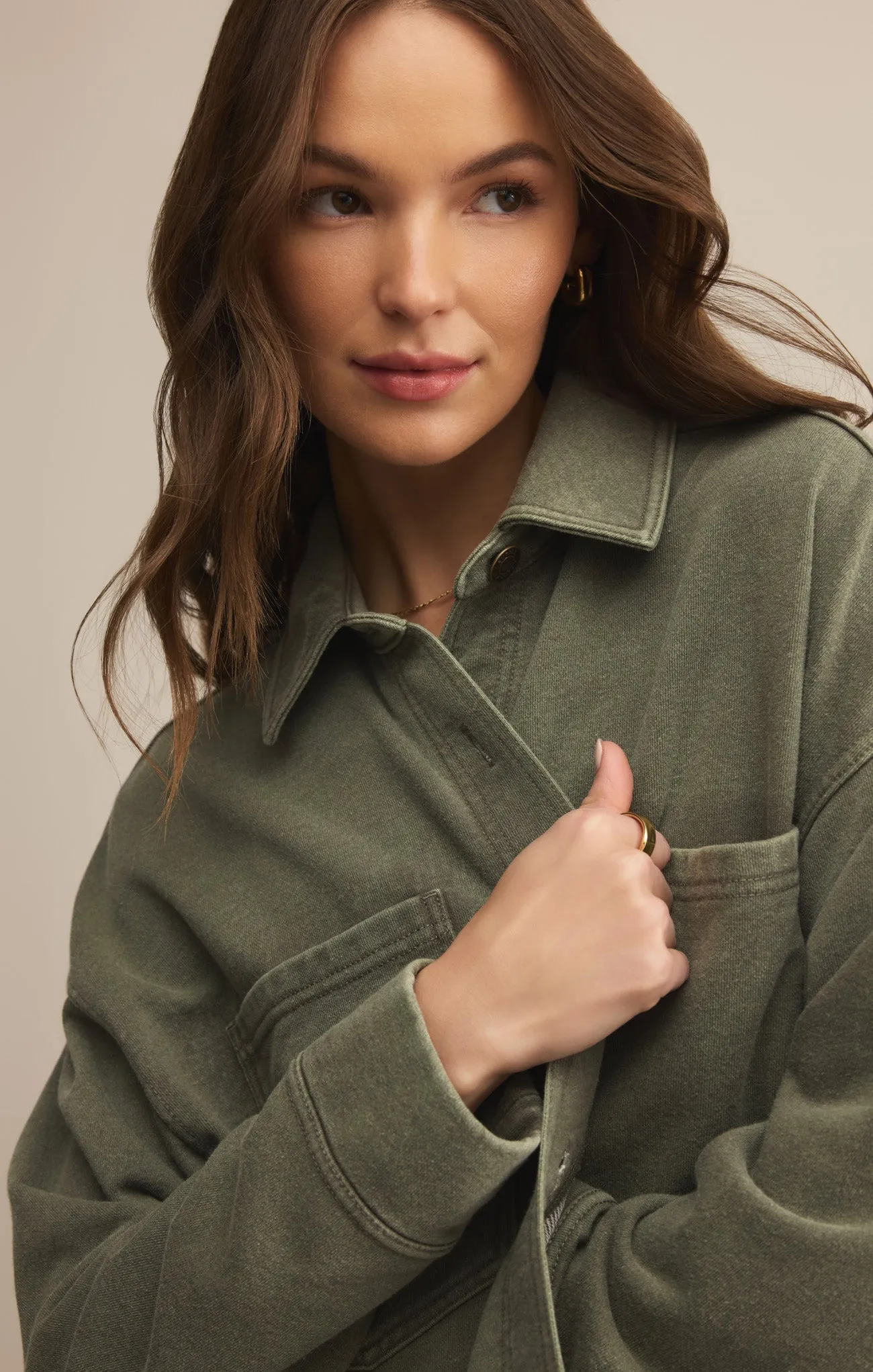 All Day Cropped Knit Jacket sold by Z Supply product image thumbnail 5