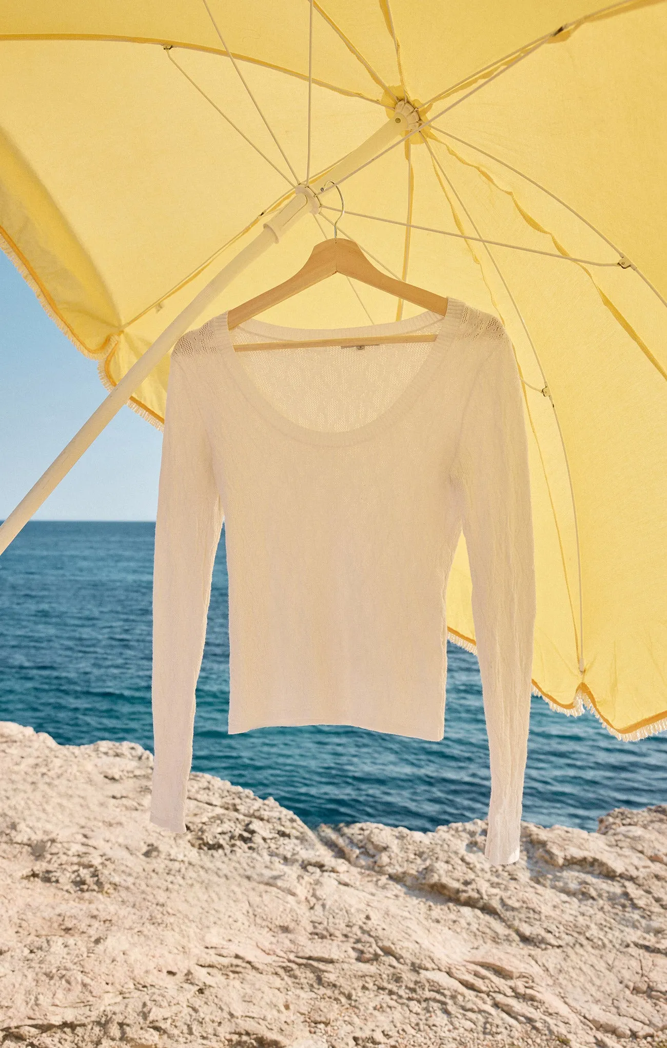 Tibi Scoop Mesh Top sold by Z Supply product image thumbnail 2