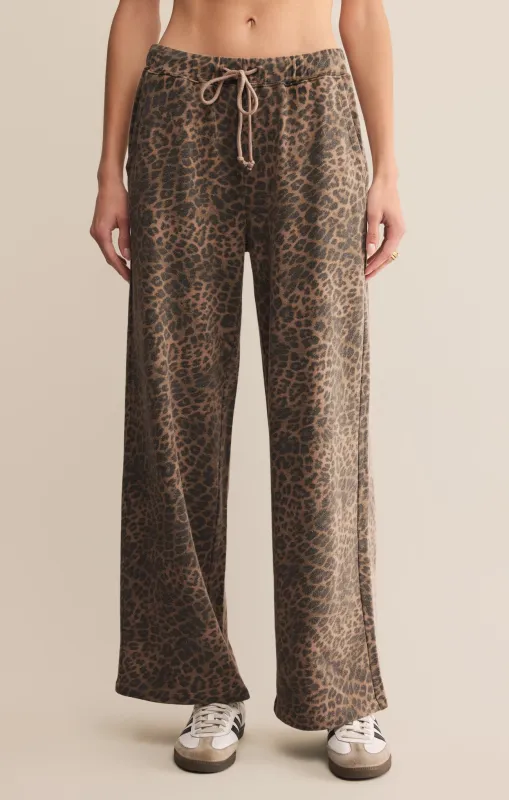 Hunter Knit Leopard Pant sold by Z Supply