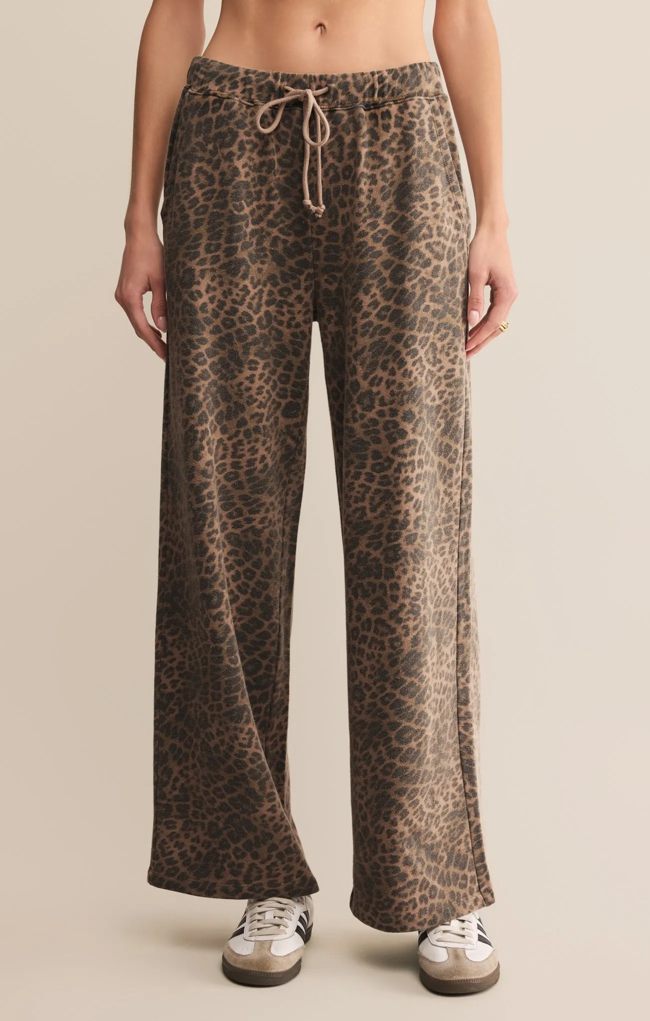 Hunter Knit Leopard Pant sold by Z Supply