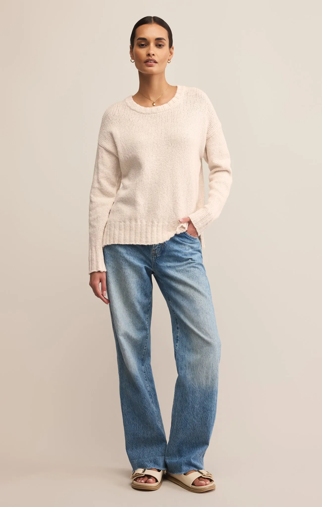 Beck Textured Cotton Sweater sold by Z Supply product image thumbnail 4
