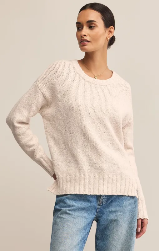 Beck Textured Cotton Sweater sold by Z Supply