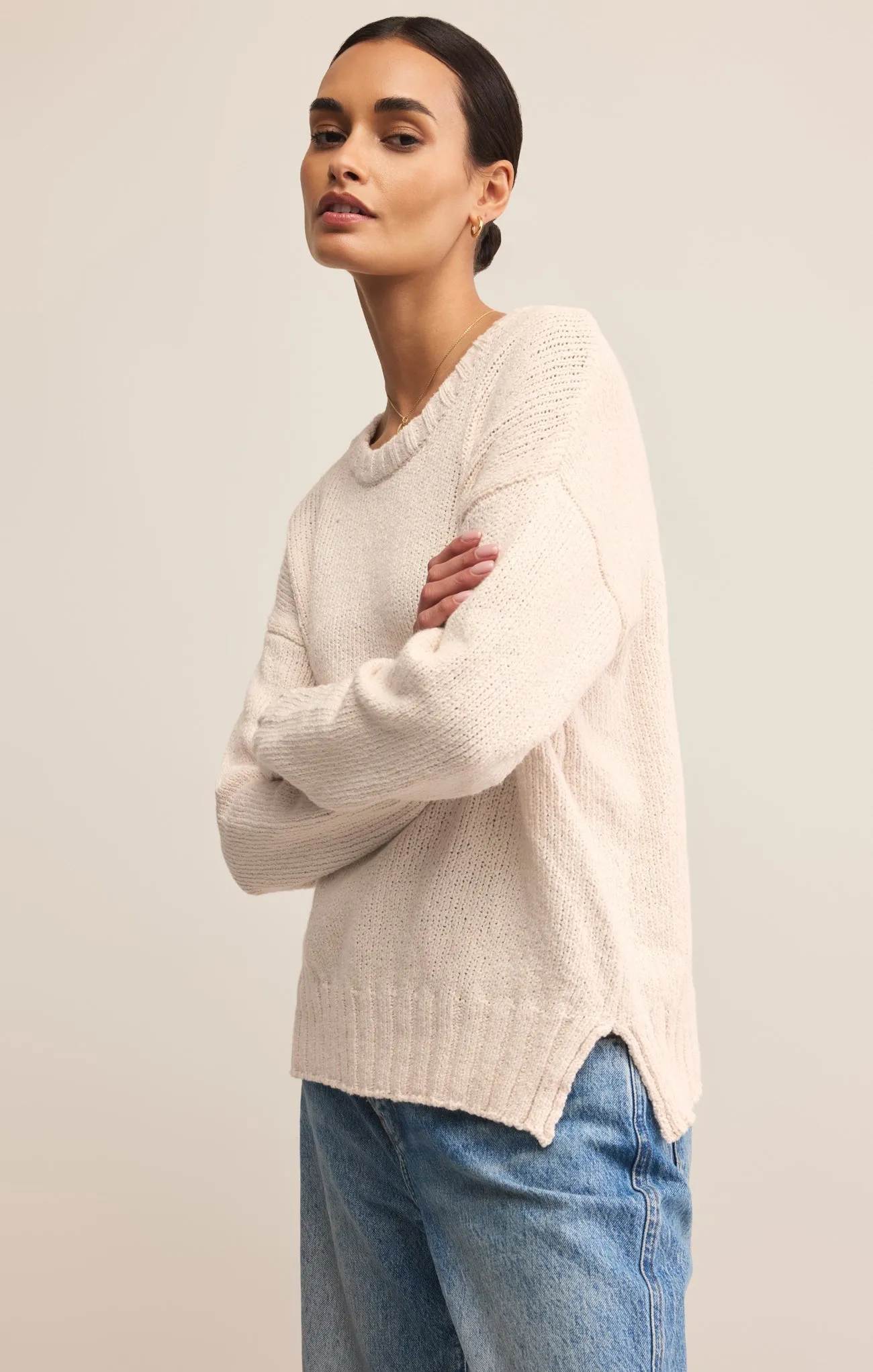 Beck Textured Cotton Sweater sold by Z Supply product image thumbnail 5