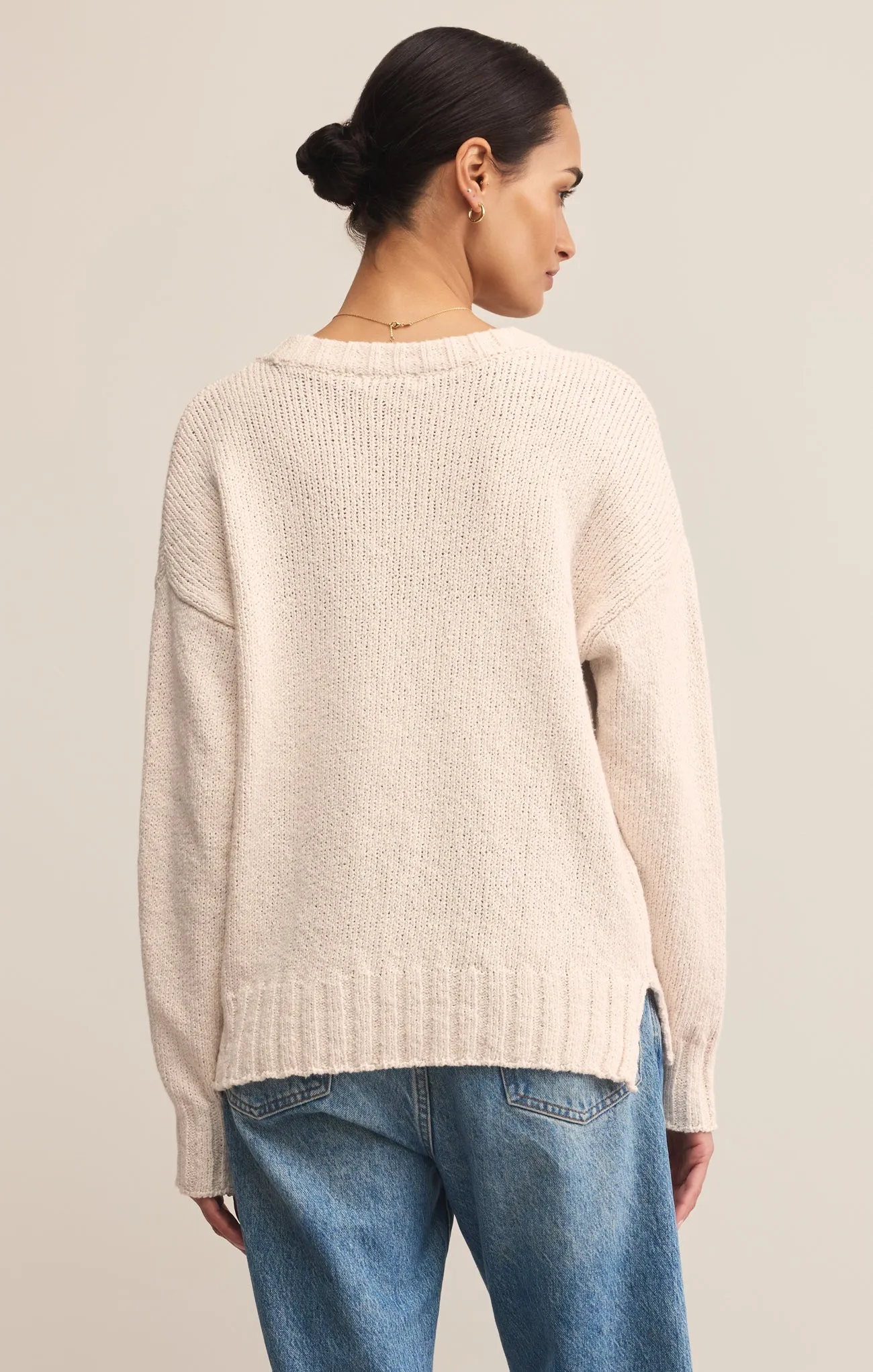 Beck Textured Cotton Sweater sold by Z Supply product image thumbnail 2