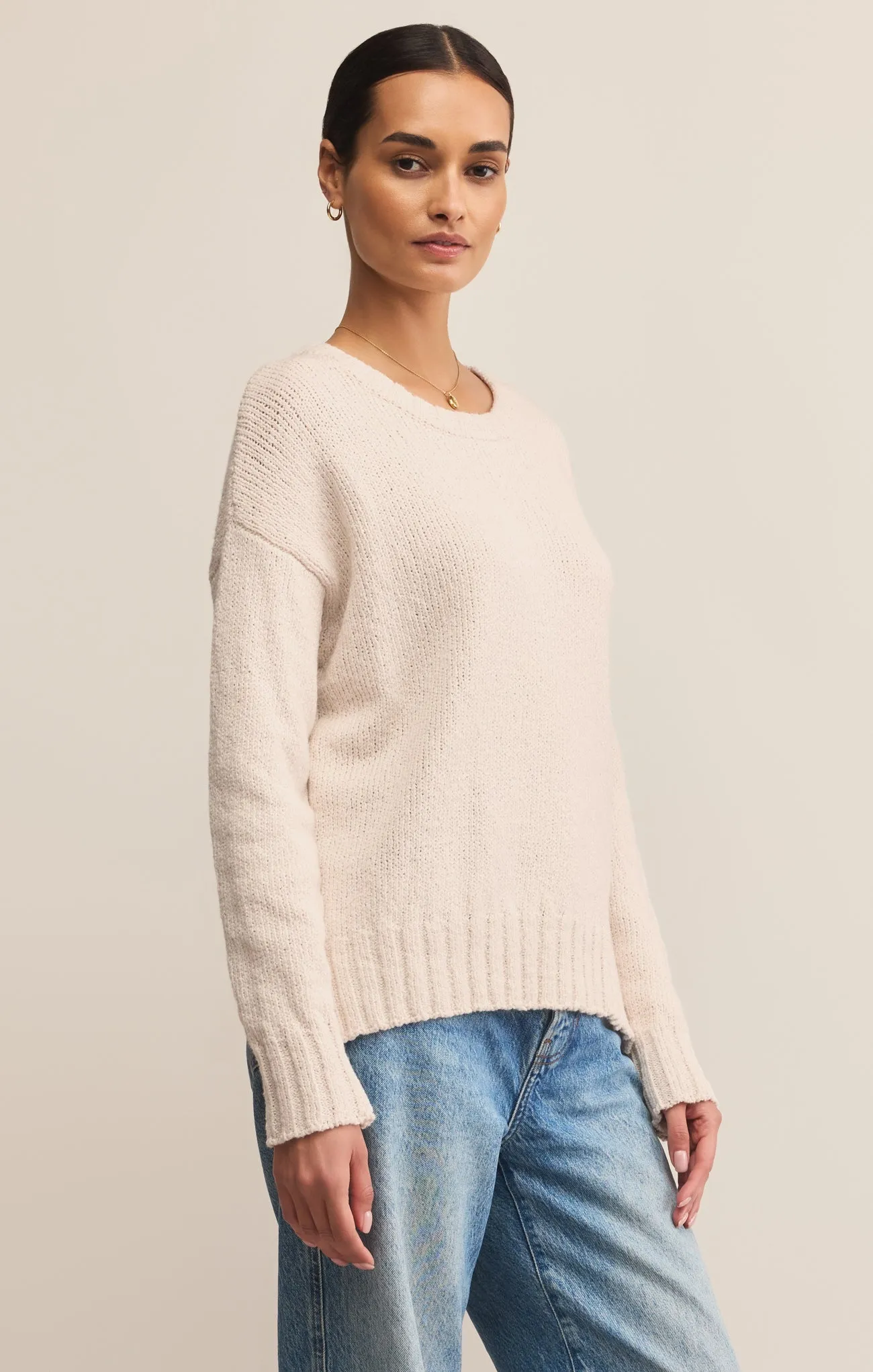 Beck Textured Cotton Sweater sold by Z Supply product image thumbnail 3