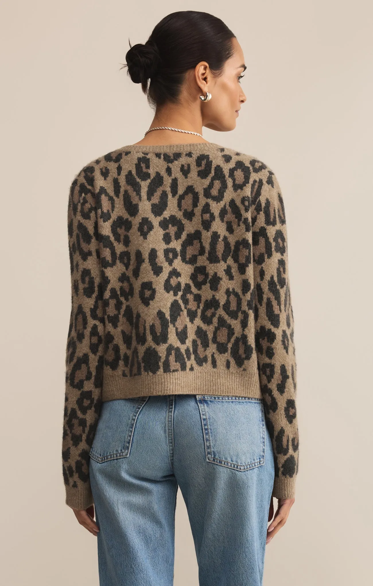 Outlook Leopard Cardigan sold by Z Supply product image thumbnail 2