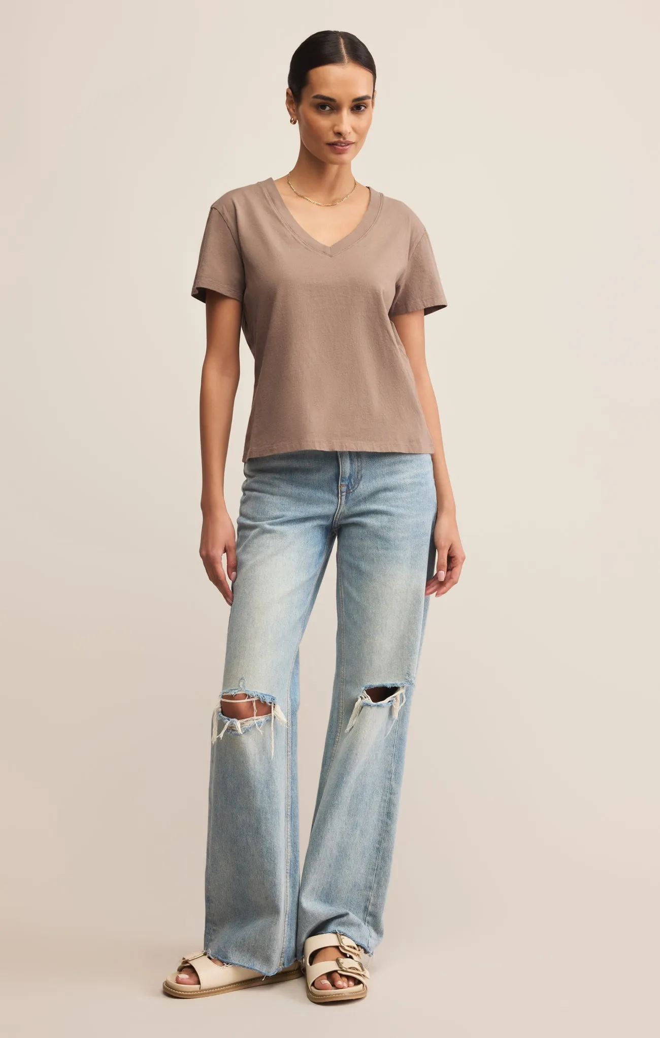 Weekdays V-Neck Tee sold by Z Supply product image thumbnail 4