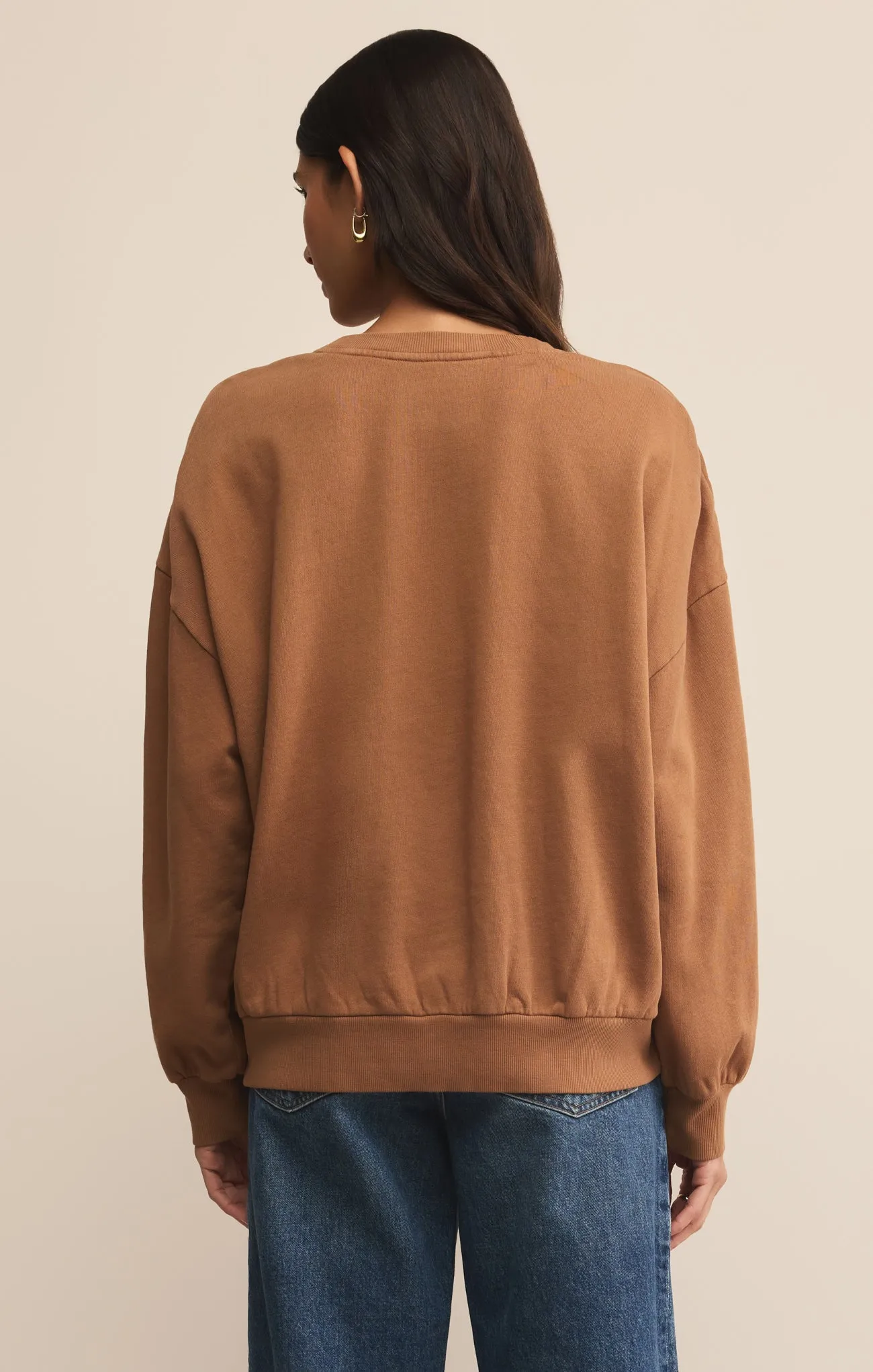 Stay Wild Sunday Sweatshirt sold by Z Supply product image thumbnail 2