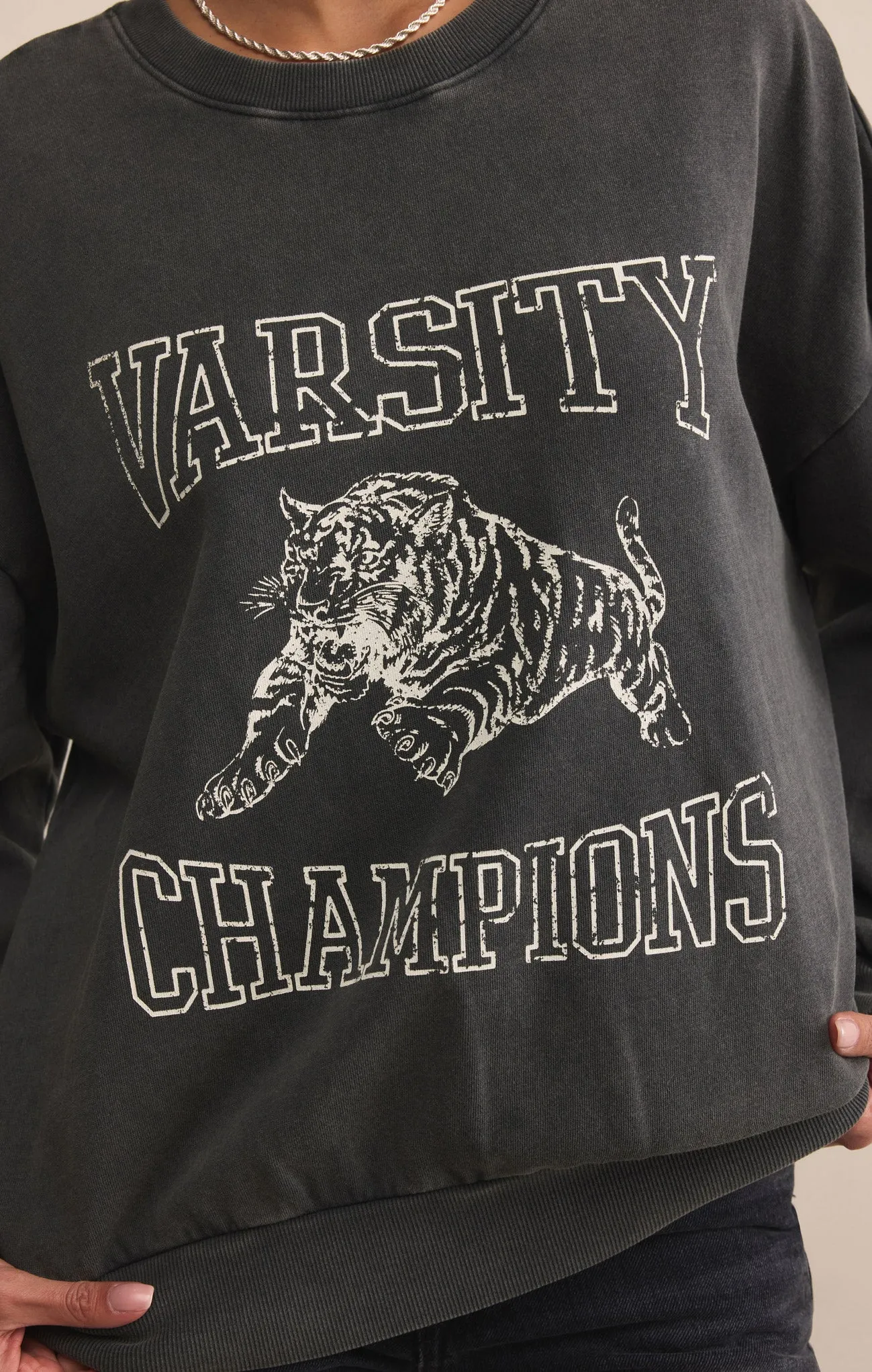 Varsity Sunday Sweatshirt sold by Z Supply product image thumbnail 5