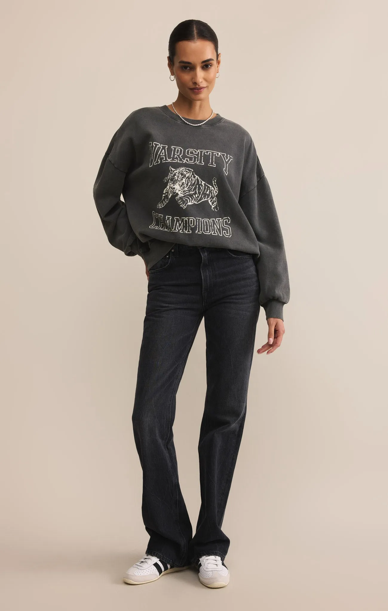 Varsity Sunday Sweatshirt sold by Z Supply product image thumbnail 4