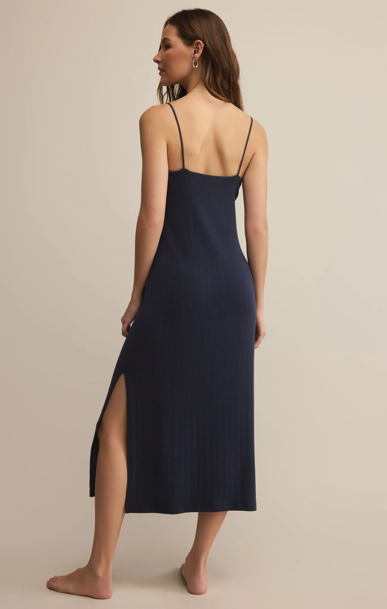 Classique Rib Midi Dress sold by Z Supply product image thumbnail 4