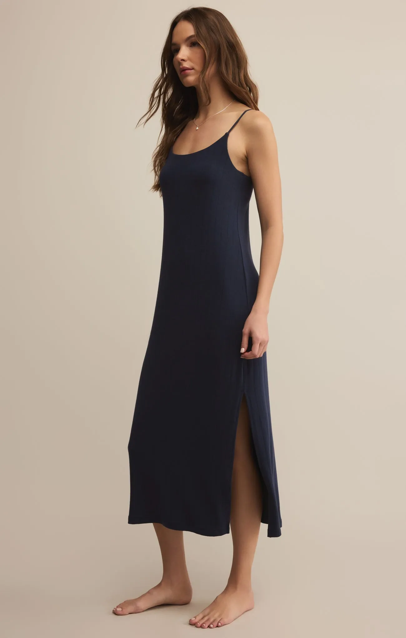 Classique Rib Midi Dress sold by Z Supply product image thumbnail 5