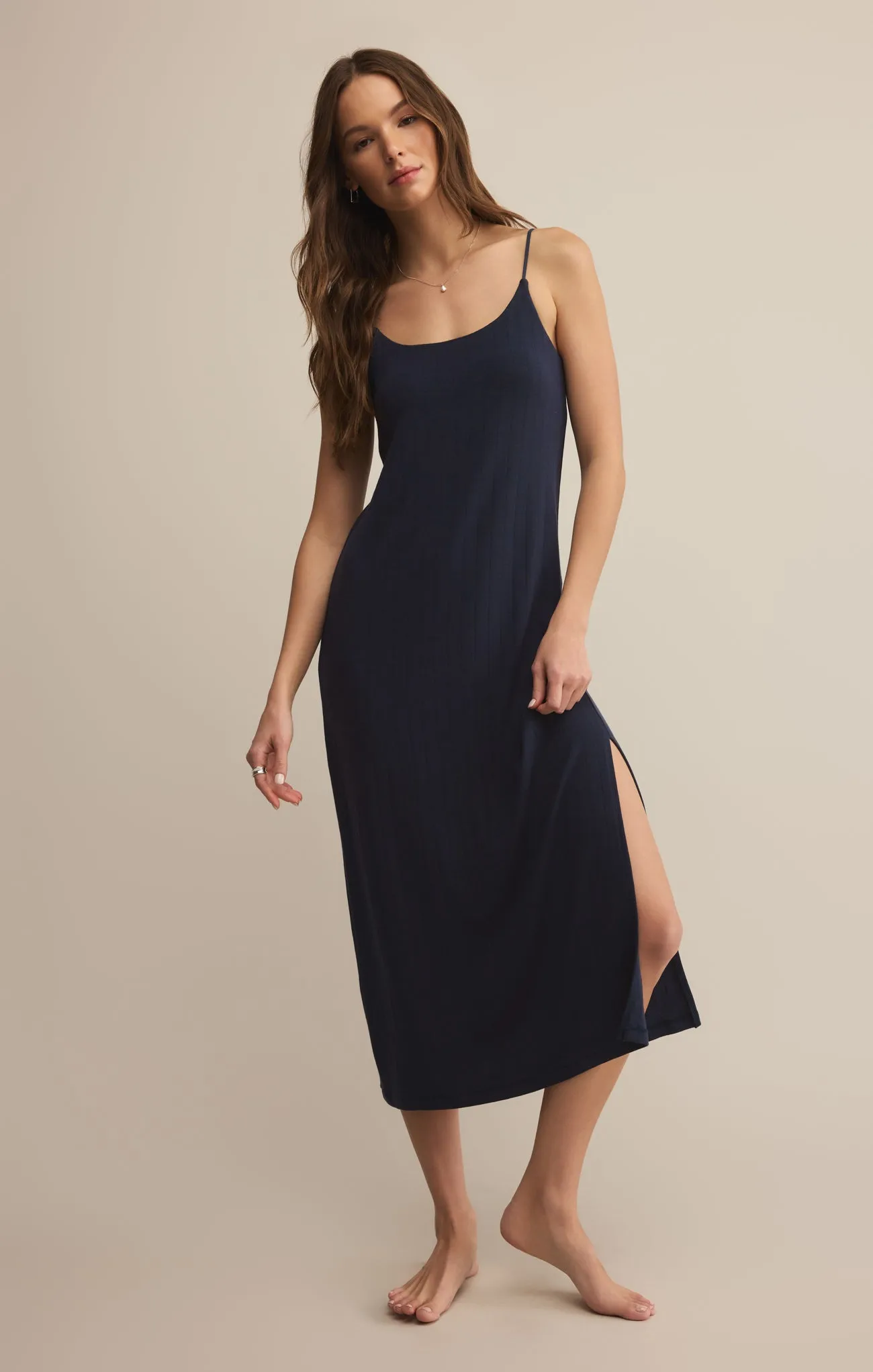 Classique Rib Midi Dress sold by Z Supply product image thumbnail 3