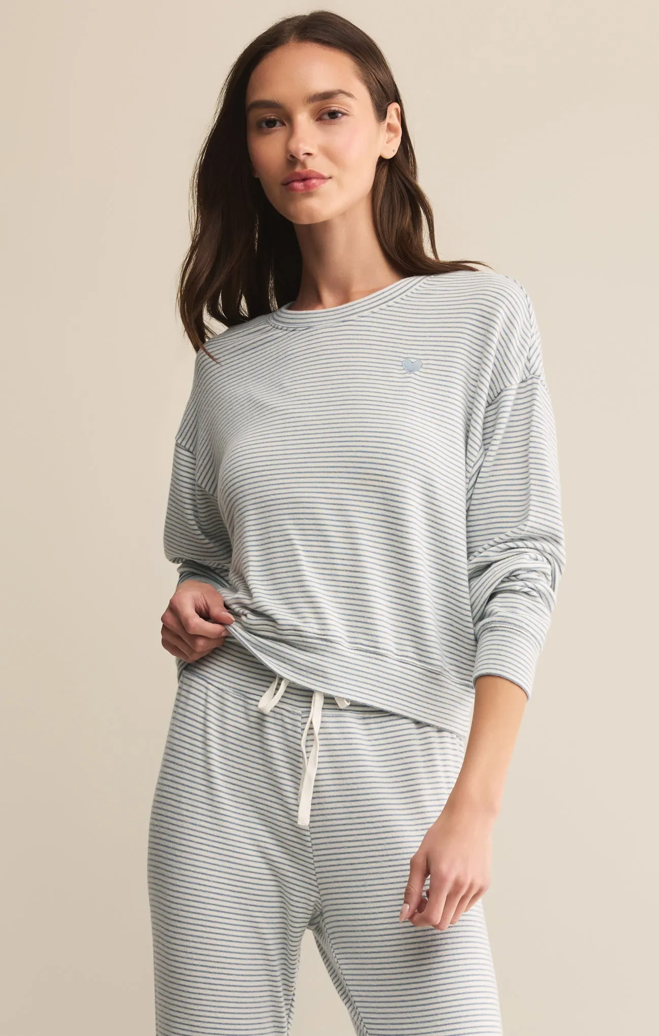 Bisou Stripe Long Sleeve sold by Z Supply