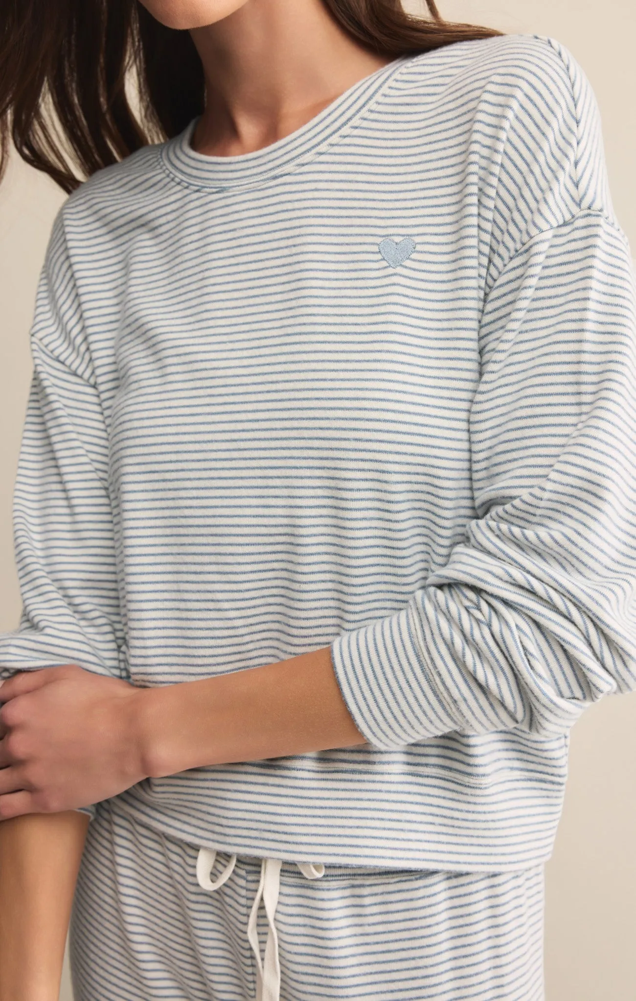 Bisou Stripe Long Sleeve sold by Z Supply product image thumbnail 5