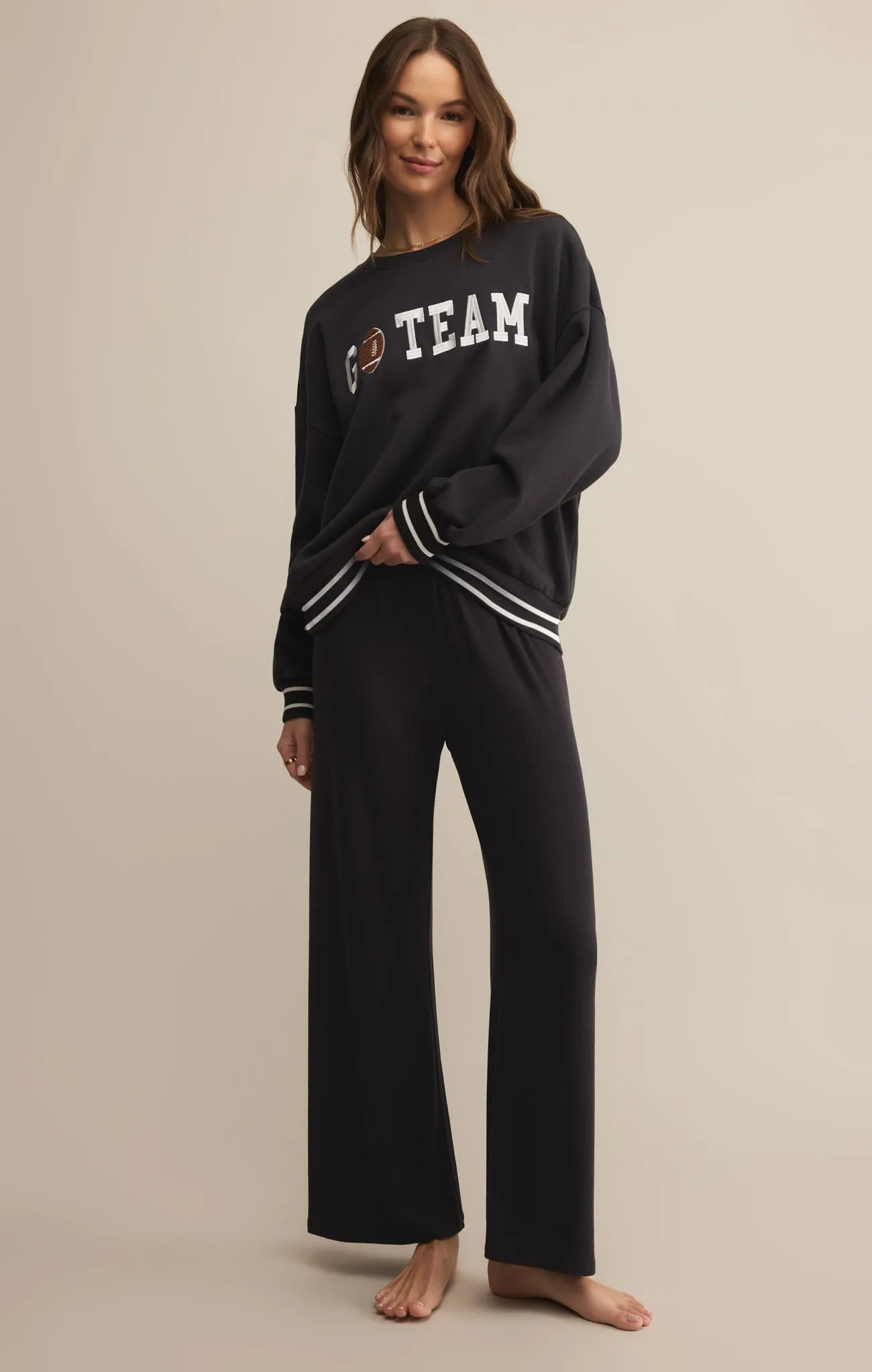 Oversized Go Team Sweatshirt sold by Z Supply product image thumbnail 4