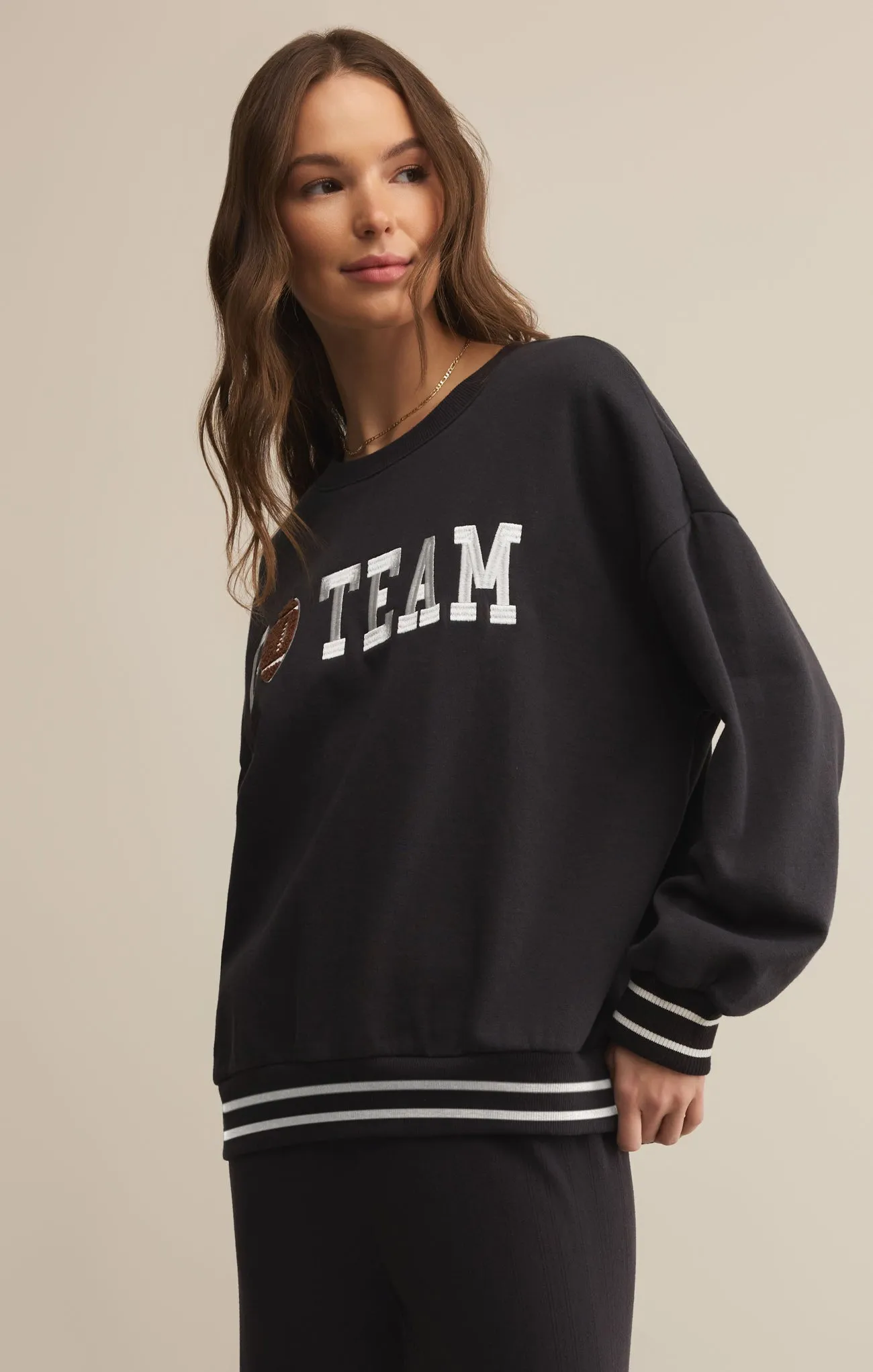 Oversized Go Team Sweatshirt sold by Z Supply product image thumbnail 3