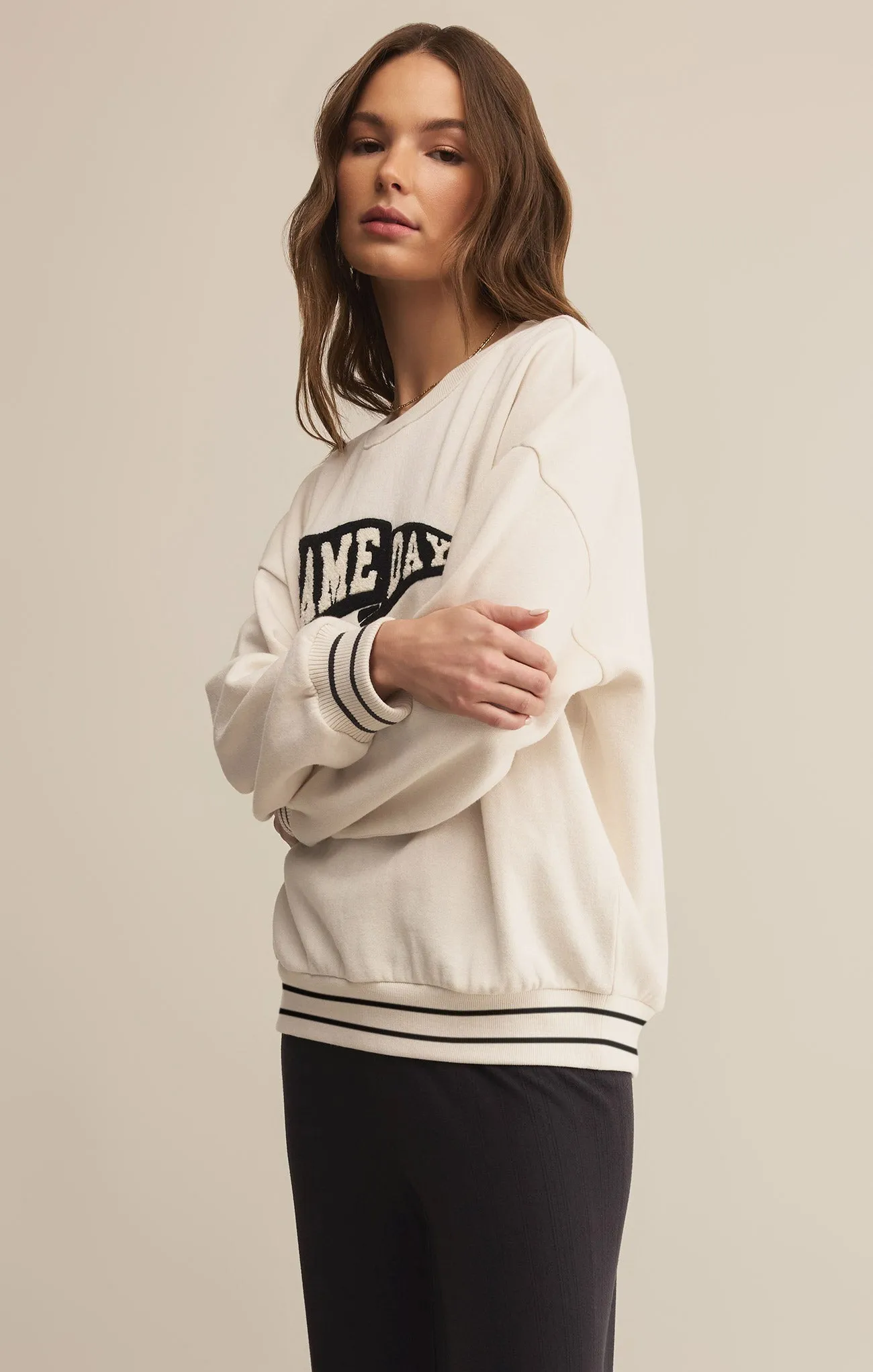 Oversized Game Day Sweatshirt sold by Z Supply product image thumbnail 3