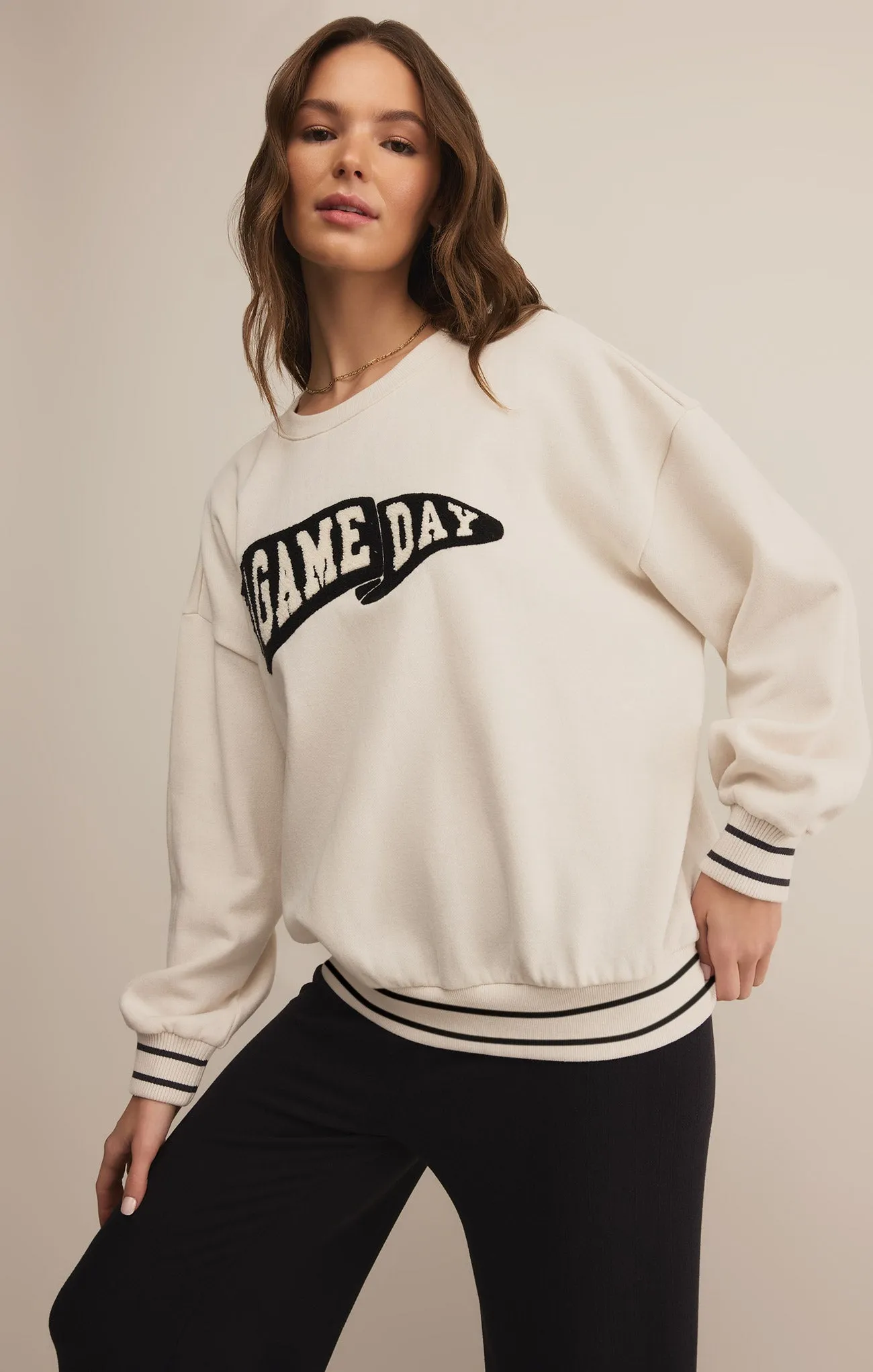 Oversized Game Day Sweatshirt sold by Z Supply product image thumbnail 5