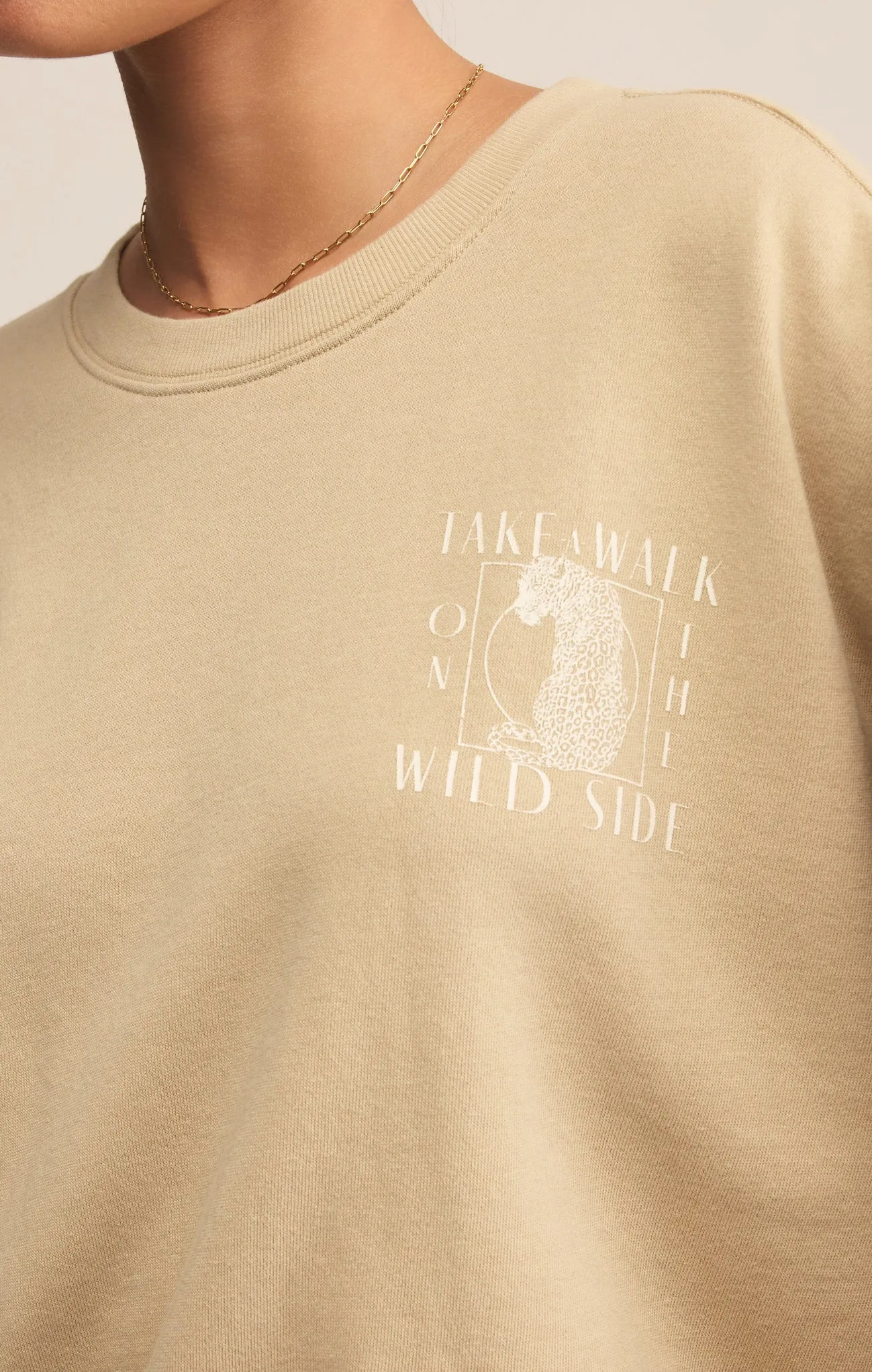 Wild Side Sweatshirt sold by Z Supply product image thumbnail 5
