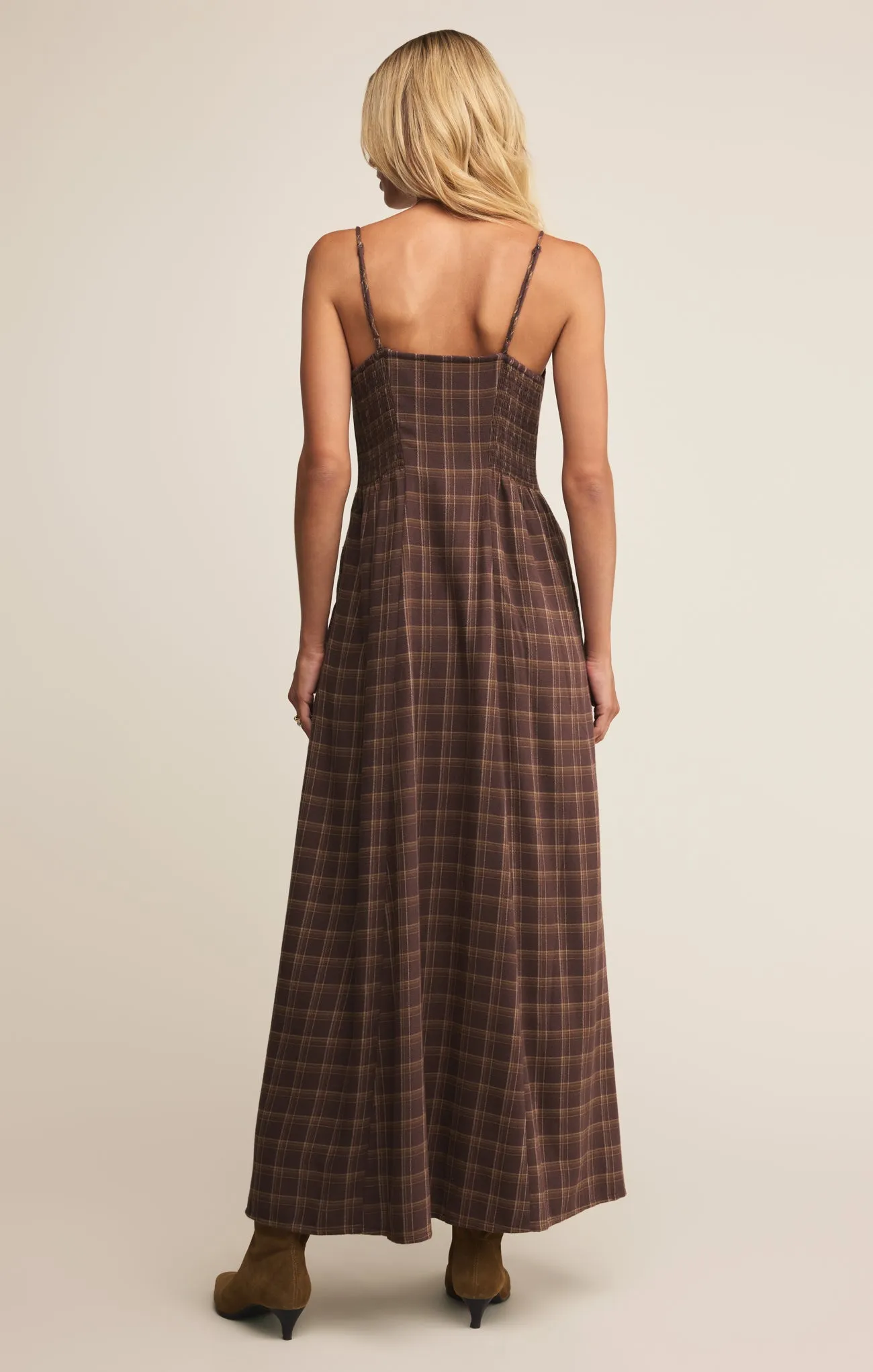 Angel Eyes Plaid Midi Dress sold by Z Supply product image thumbnail 2