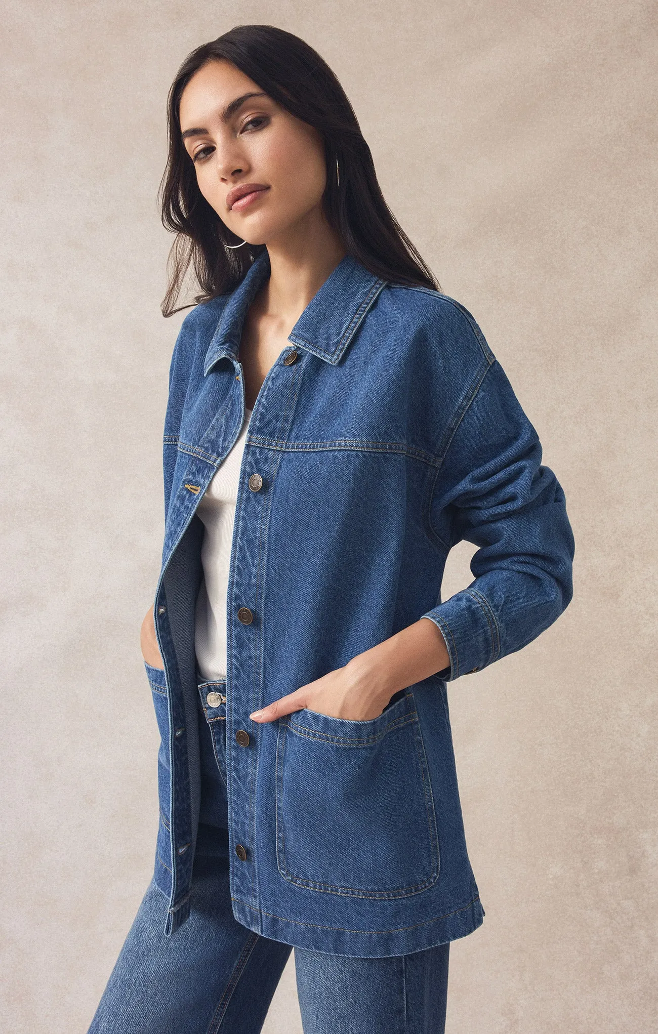 On The Road Denim Jacket sold by Z Supply product image thumbnail 2