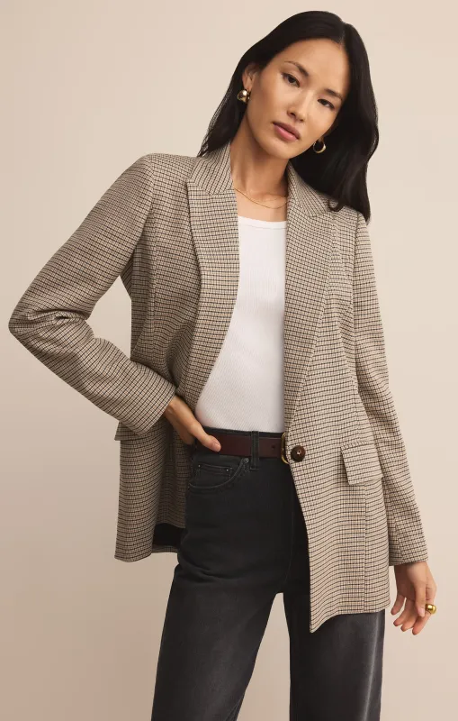 Elite Plaid Blazer sold by Z Supply