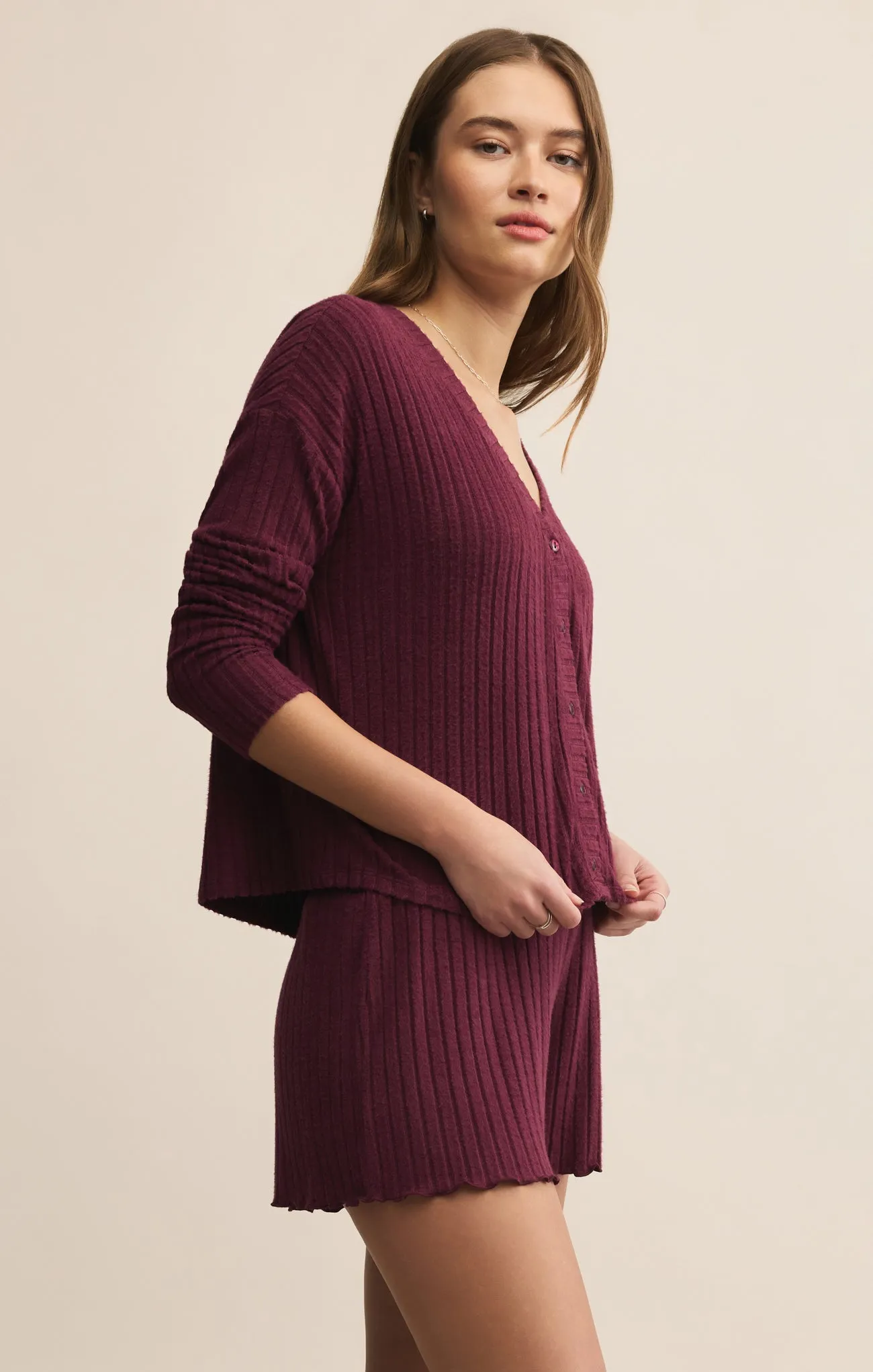 Mara Silky Rib Cardigan sold by Z Supply product image thumbnail 3