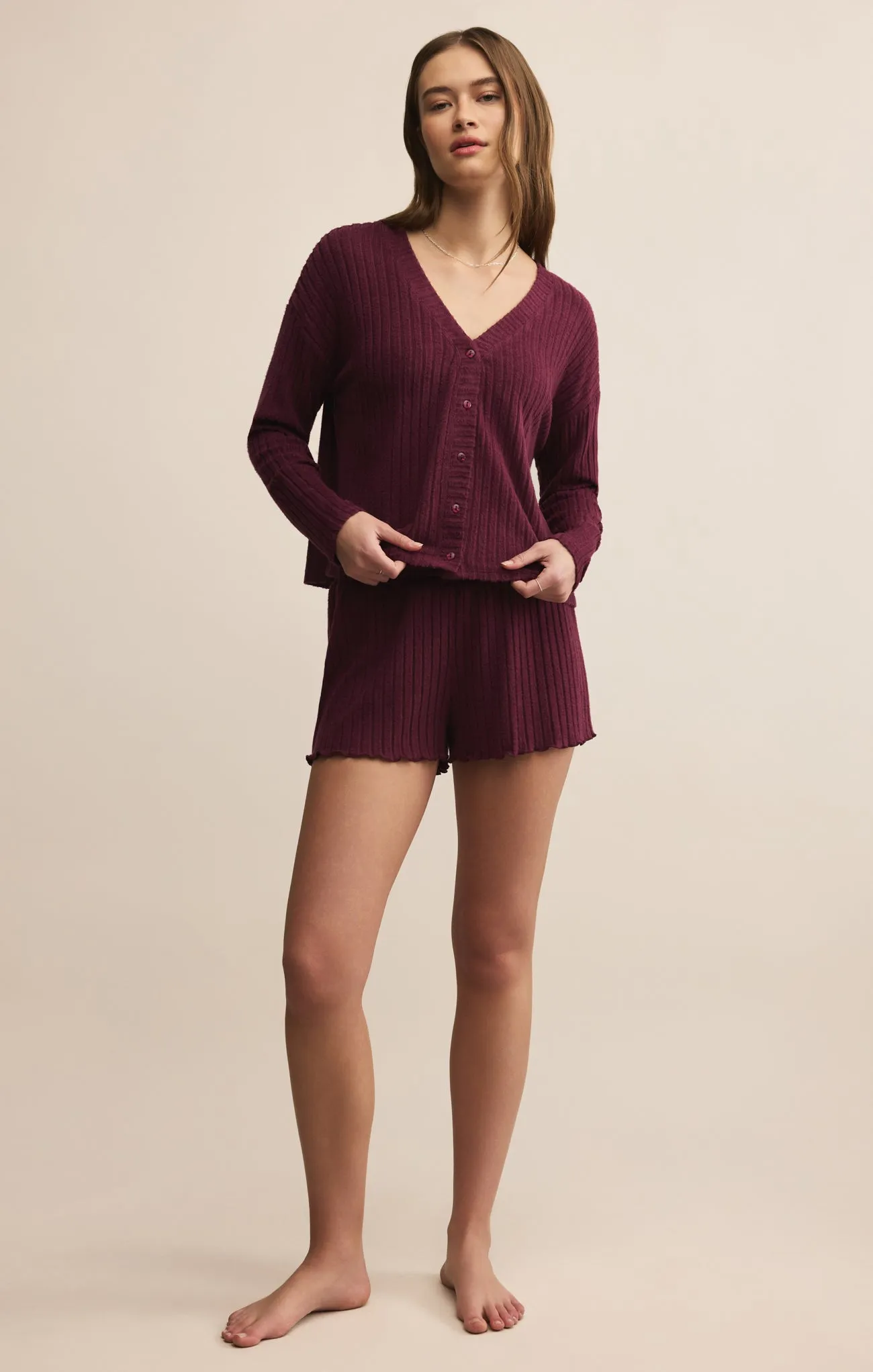 Mara Silky Rib Cardigan sold by Z Supply product image thumbnail 4