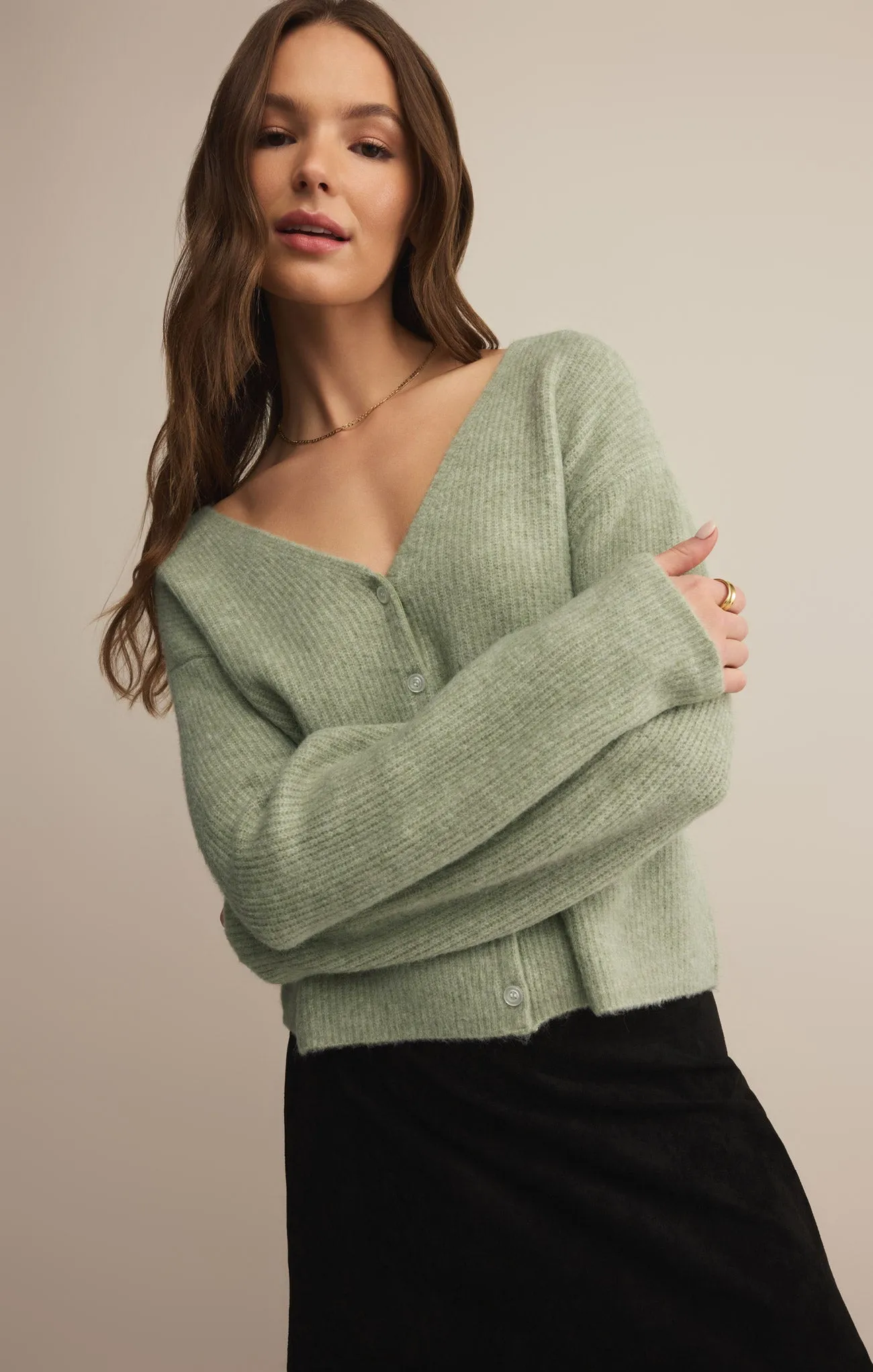 Emile V-Neck Cardigan sold by Z Supply product image thumbnail 2