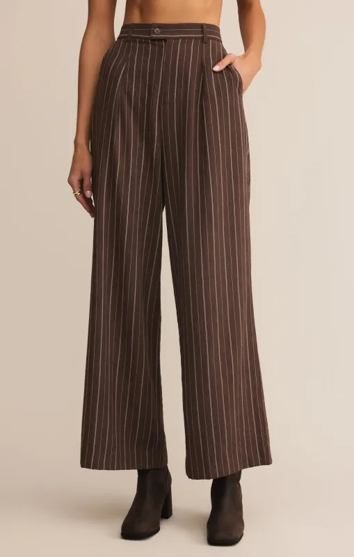 Alma Pinstripe Wide Leg Pant sold by Z Supply