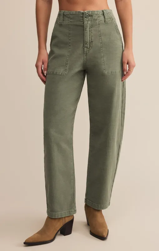 Olive Twill Pants sold by Z Supply