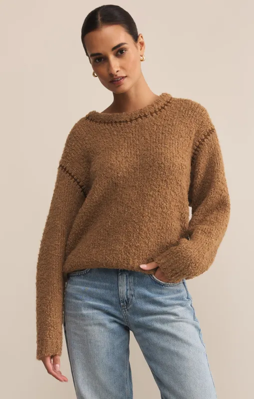 Romnie Whipstitch Sweater sold by Z Supply