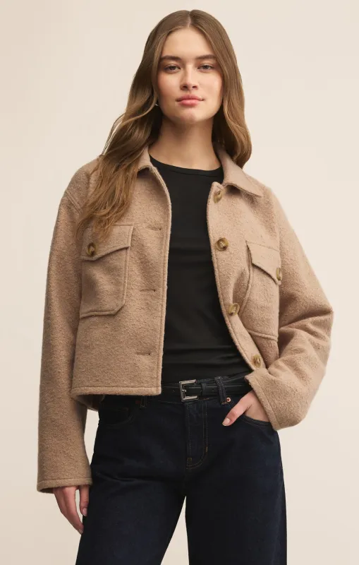 Oxford Boucle Jacket sold by Z Supply