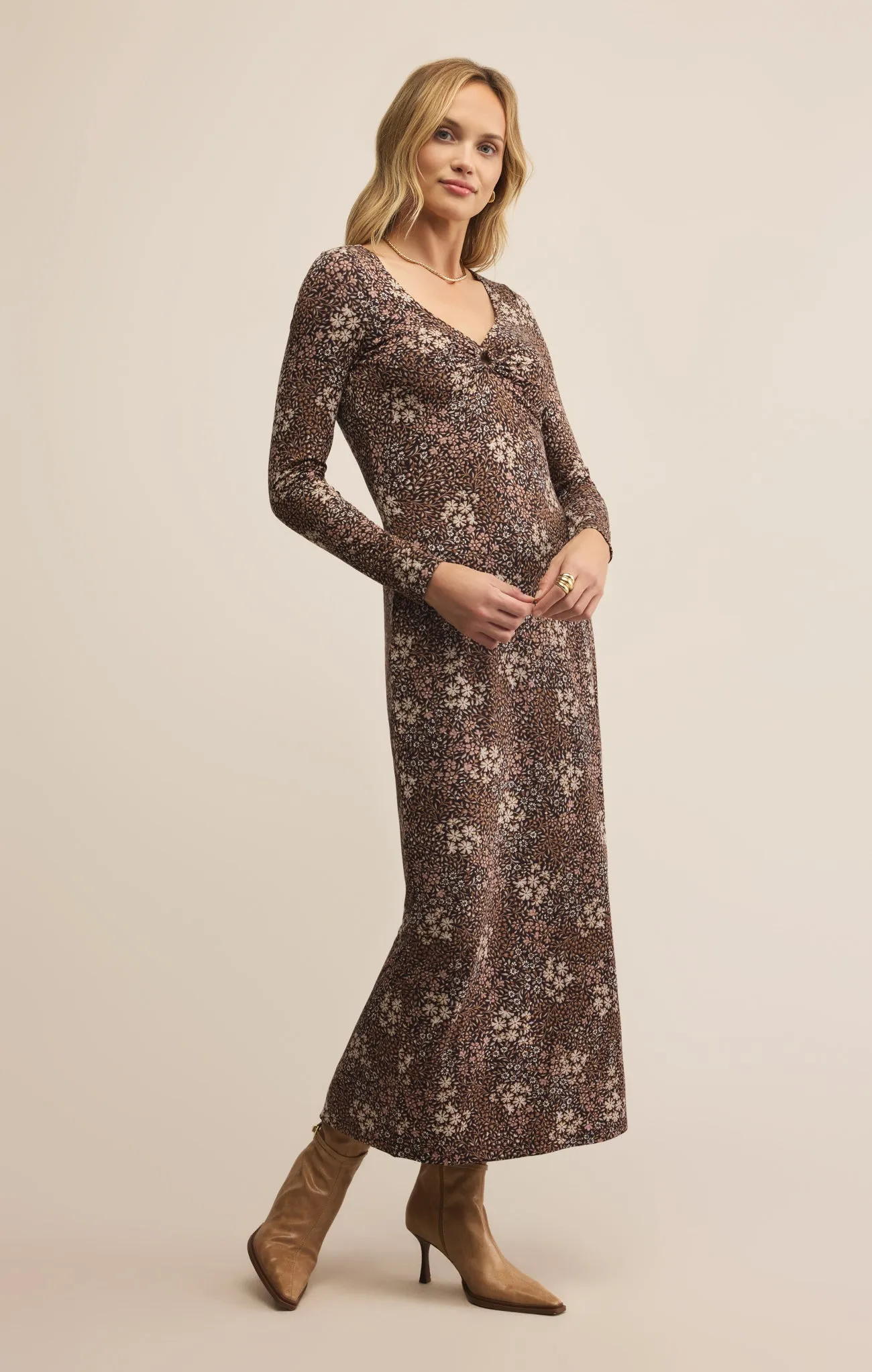 Sable Floral Midi Dress sold by Z Supply product image thumbnail 3
