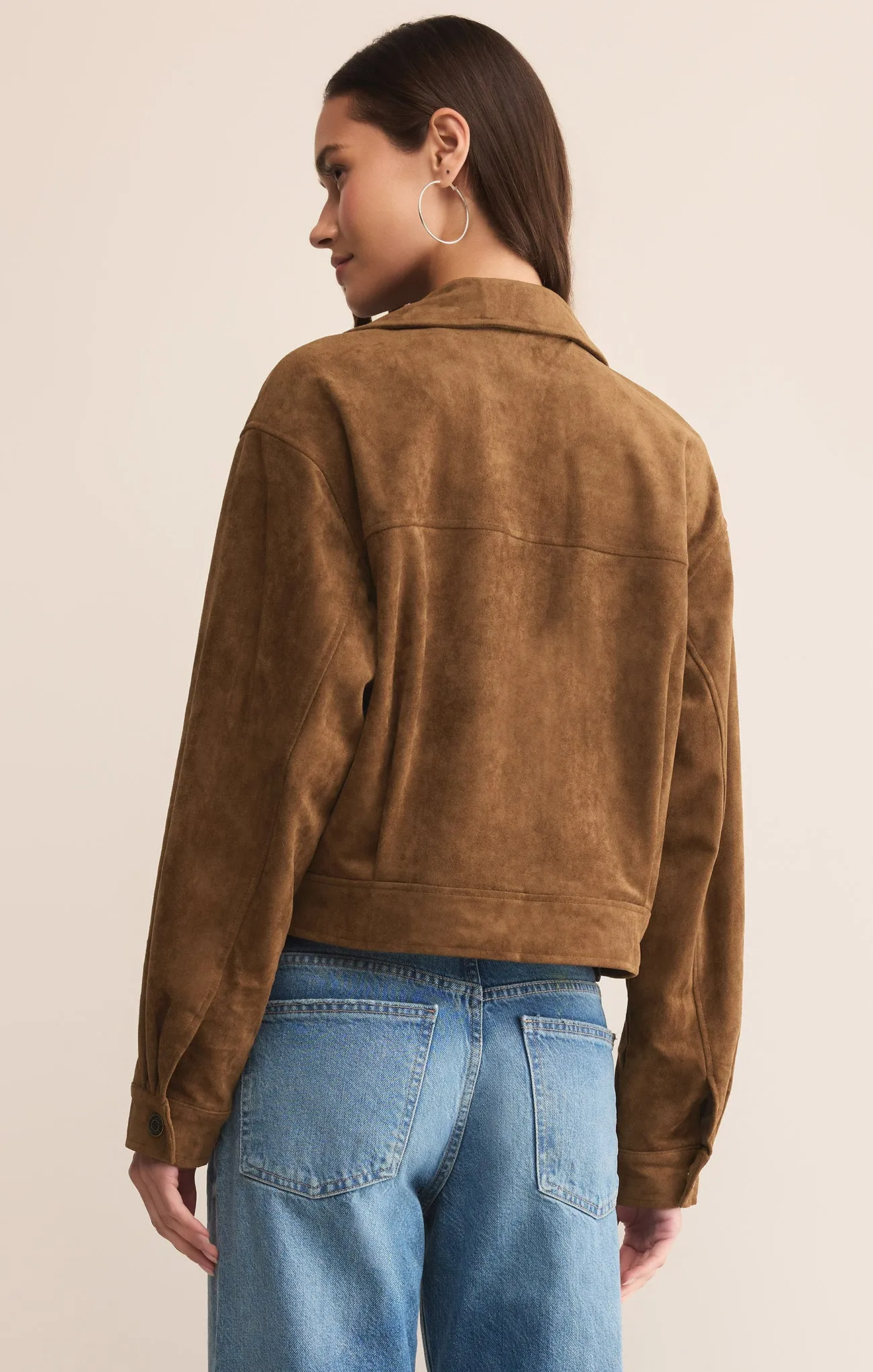 Heritage Faux Suede Jacket sold by Z Supply product image thumbnail 4