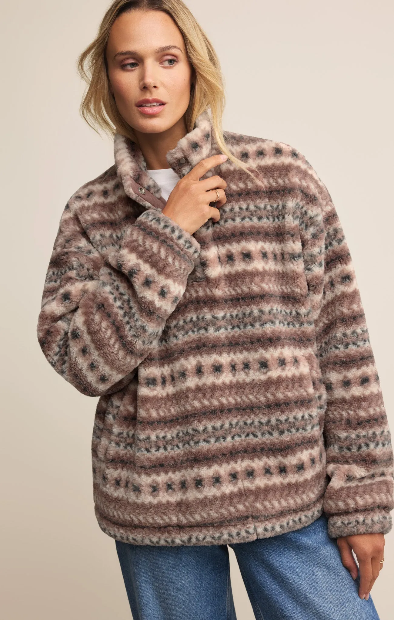 Glacier Faux Fur Jacket sold by Z Supply product image thumbnail 5