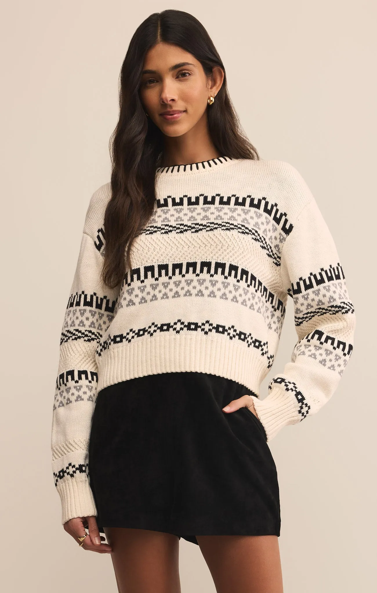 Perci Fairisle Sweater sold by Z Supply product image thumbnail 3