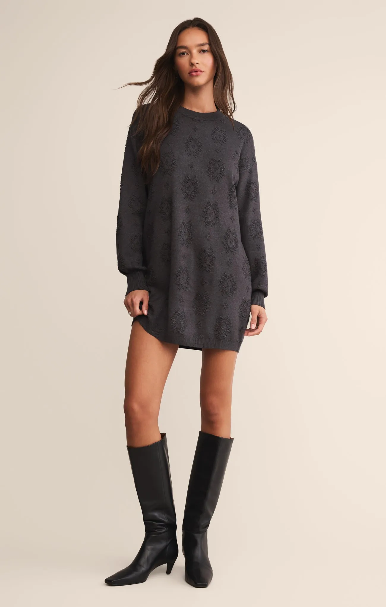 Amina Jacquard Sweater Dress sold by Z Supply product image thumbnail 4