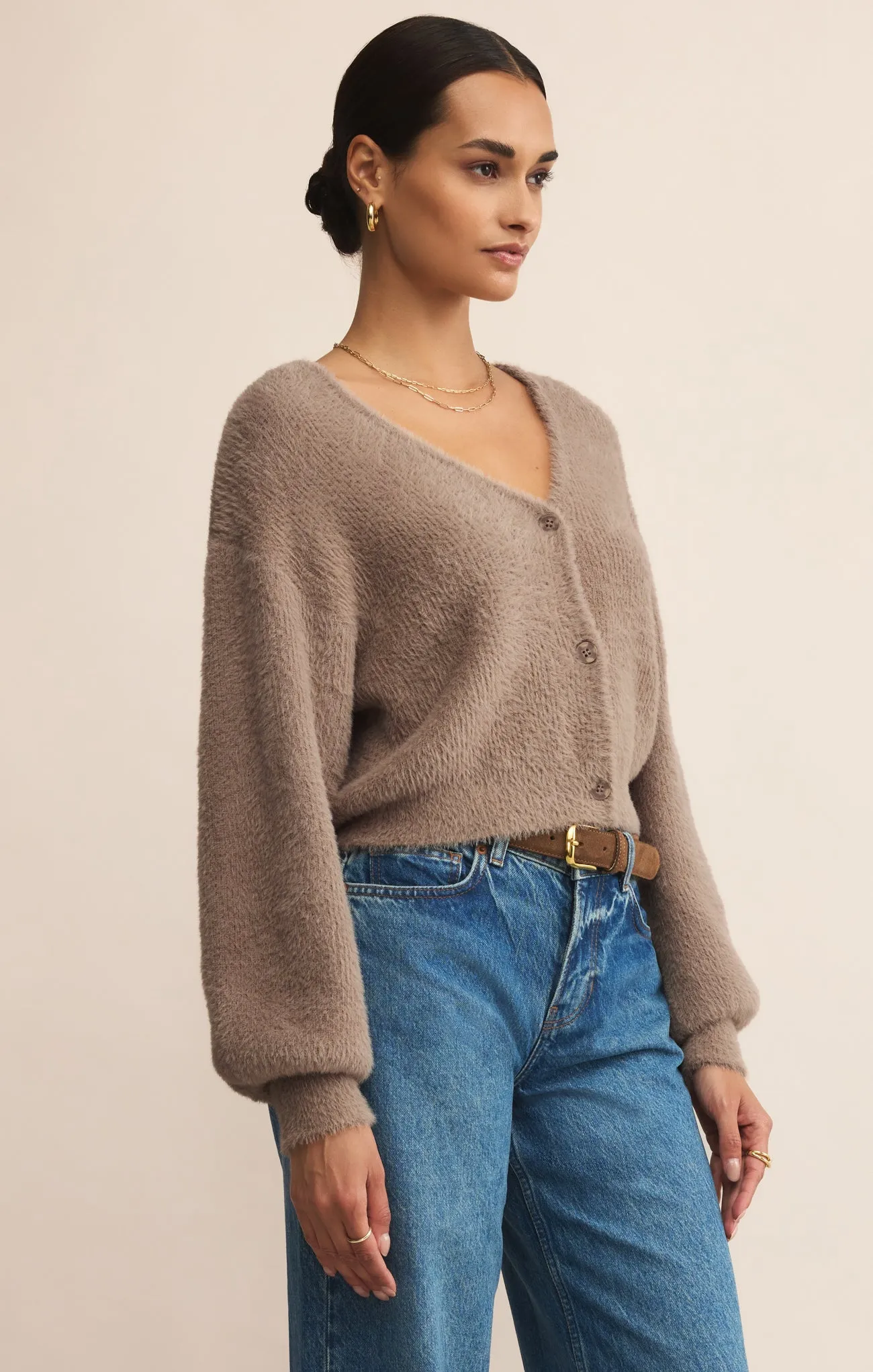 Sadira Fluffy Crop Cardigan sold by Z Supply product image thumbnail 2