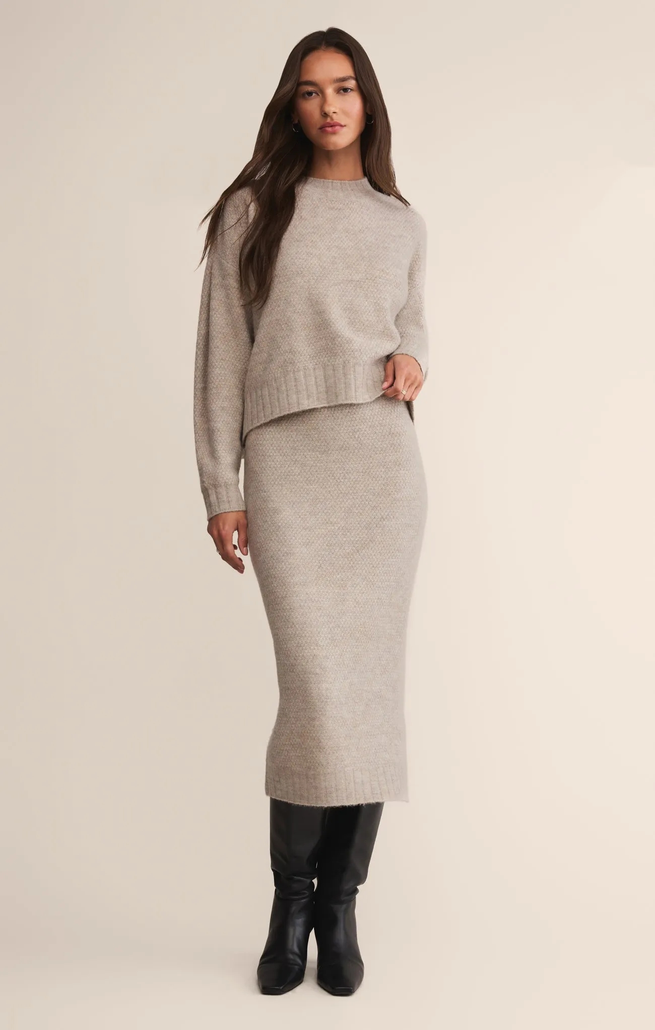 Shellie Sweater Skirt sold by Z Supply product image thumbnail 4